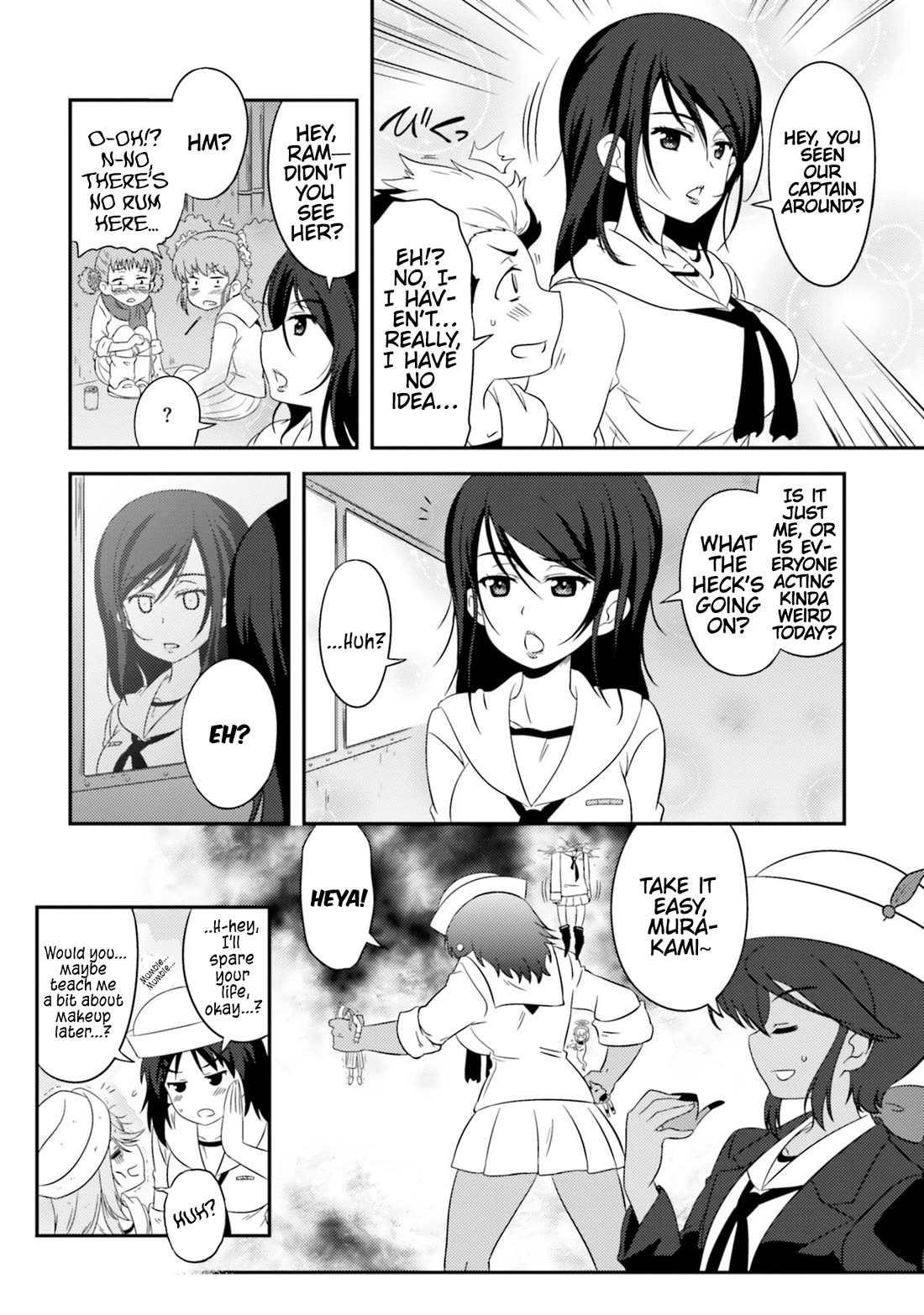 Girls & Panzer - Motto Love Love Sakusen desu! Chapter 72 page 8 - Chapter 72: It’s Murakami’s transformation!