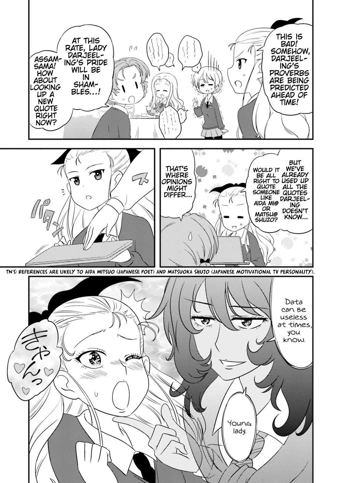 Girls & Panzer - Motto Love Love Sakusen desu! Chapter 73 page 7 - Chapter 73: It's the Celebrity War!