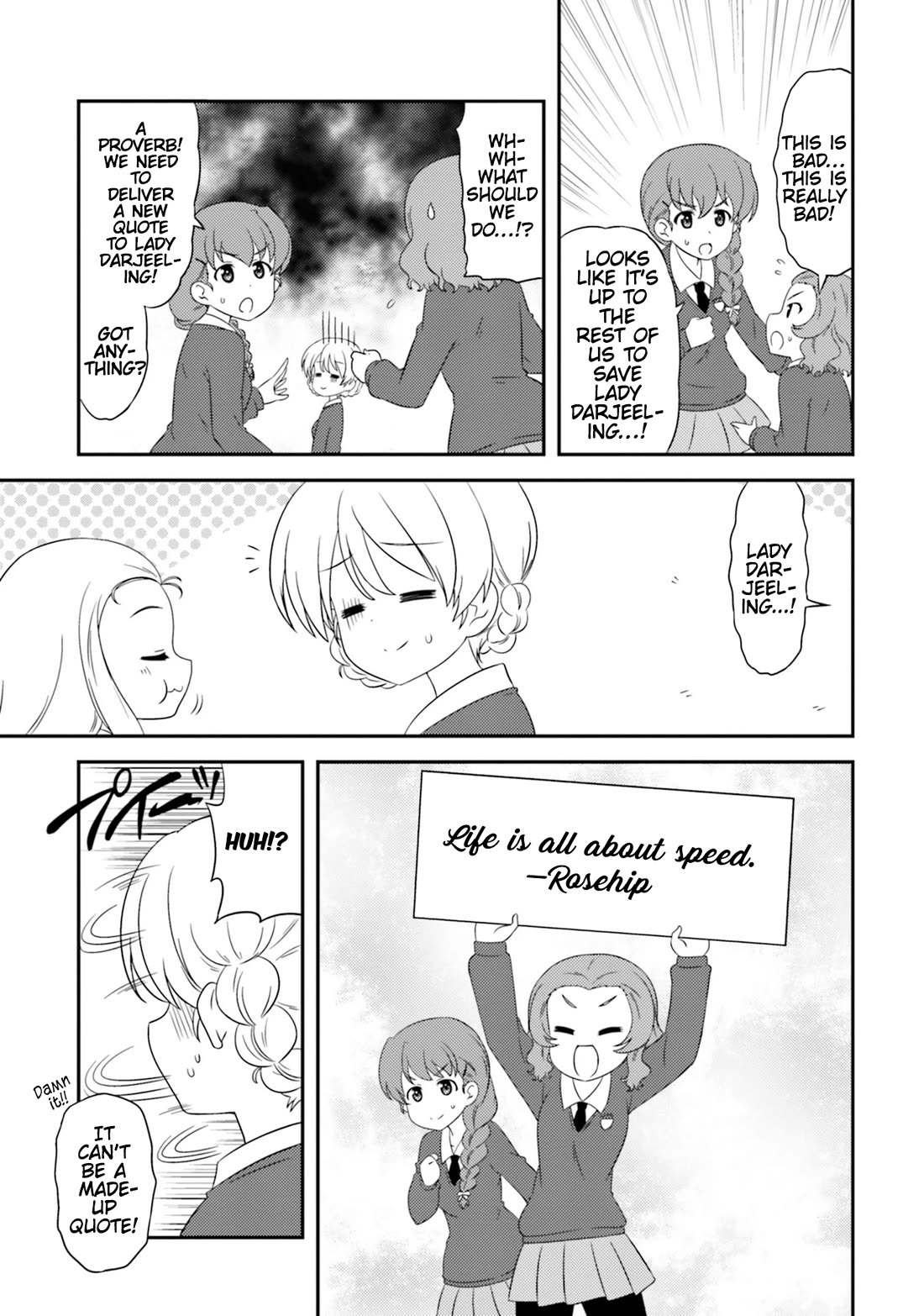 Girls & Panzer - Motto Love Love Sakusen desu! Chapter 73 page 9 - Chapter 73: It's the Celebrity War!