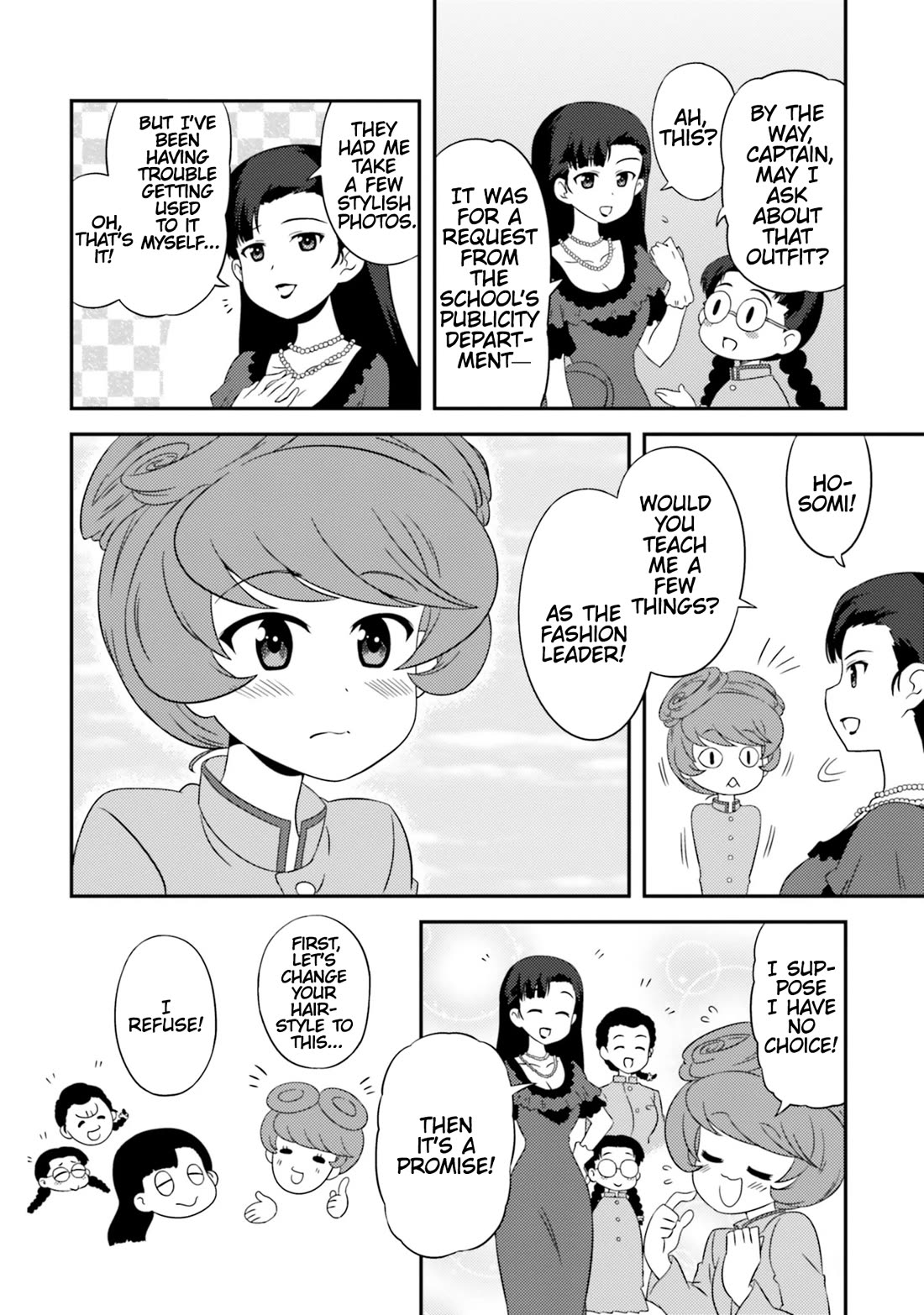 Girls & Panzer - Motto Love Love Sakusen desu! Chapter 74 page 14 - Chapter 74: It's the Aspiration of a Modern Girl!