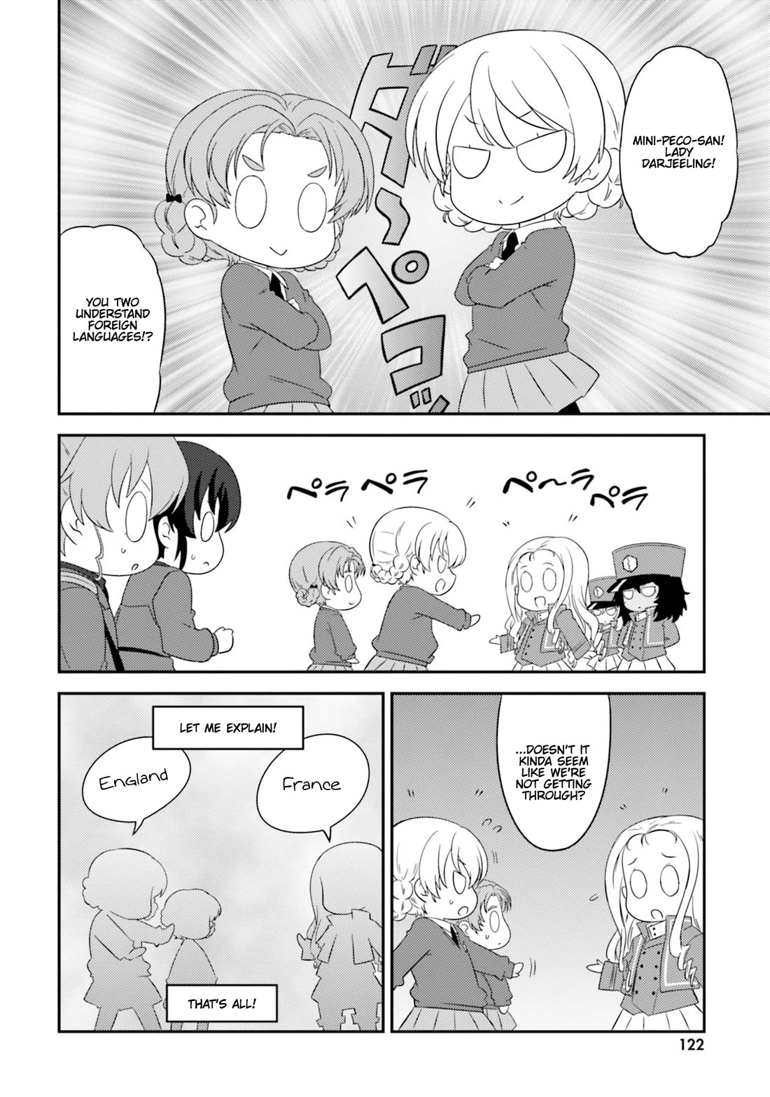 Girls & Panzer - Motto Love Love Sakusen desu! Chapter 75.5 page 6 - Chapter 75.5: Bonus ③ Chibi Liberty’s Challenge!