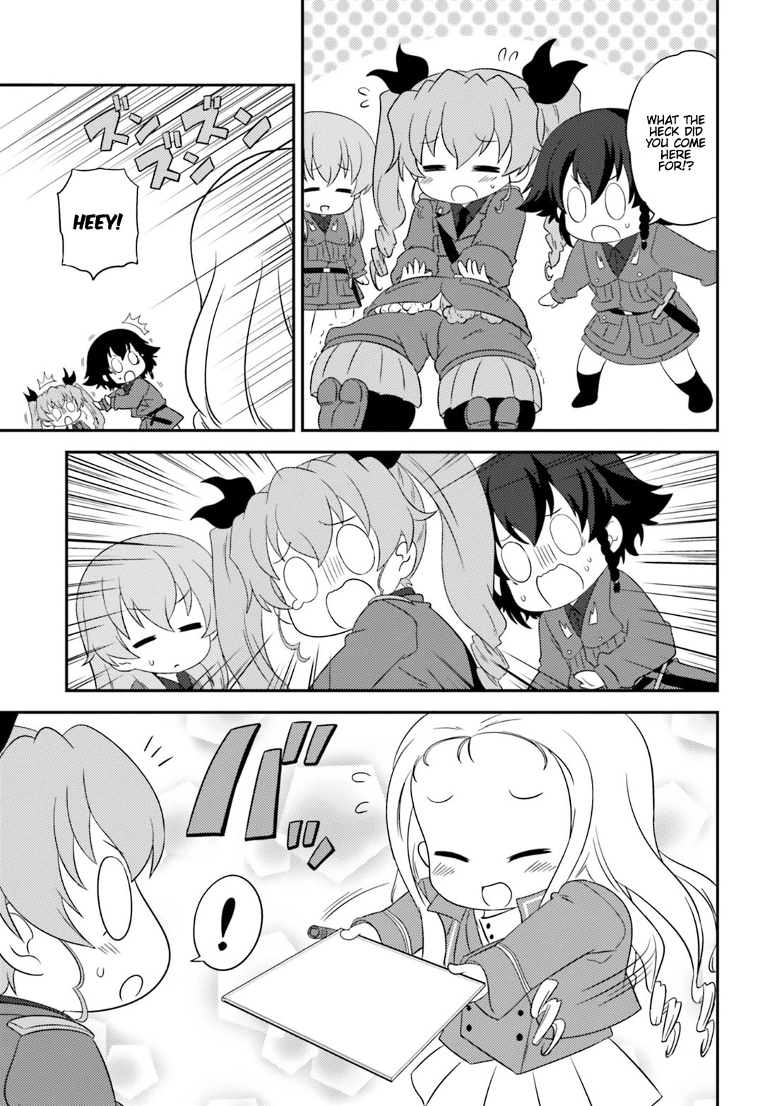 Girls & Panzer - Motto Love Love Sakusen desu! Chapter 75.5 page 7 - Chapter 75.5: Bonus ③ Chibi Liberty’s Challenge!