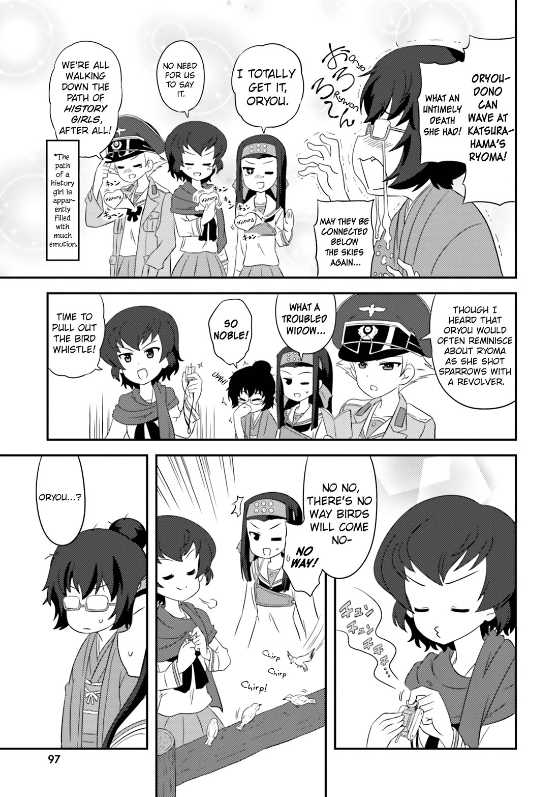 Girls & Panzer - Motto Love Love Sakusen desu! Chapter 75 page 11 - Chapter 75: It’s the Hippo Team’s Operation: Second Kochi Landings  ~Ryoma Memorial Museum SOS!~
