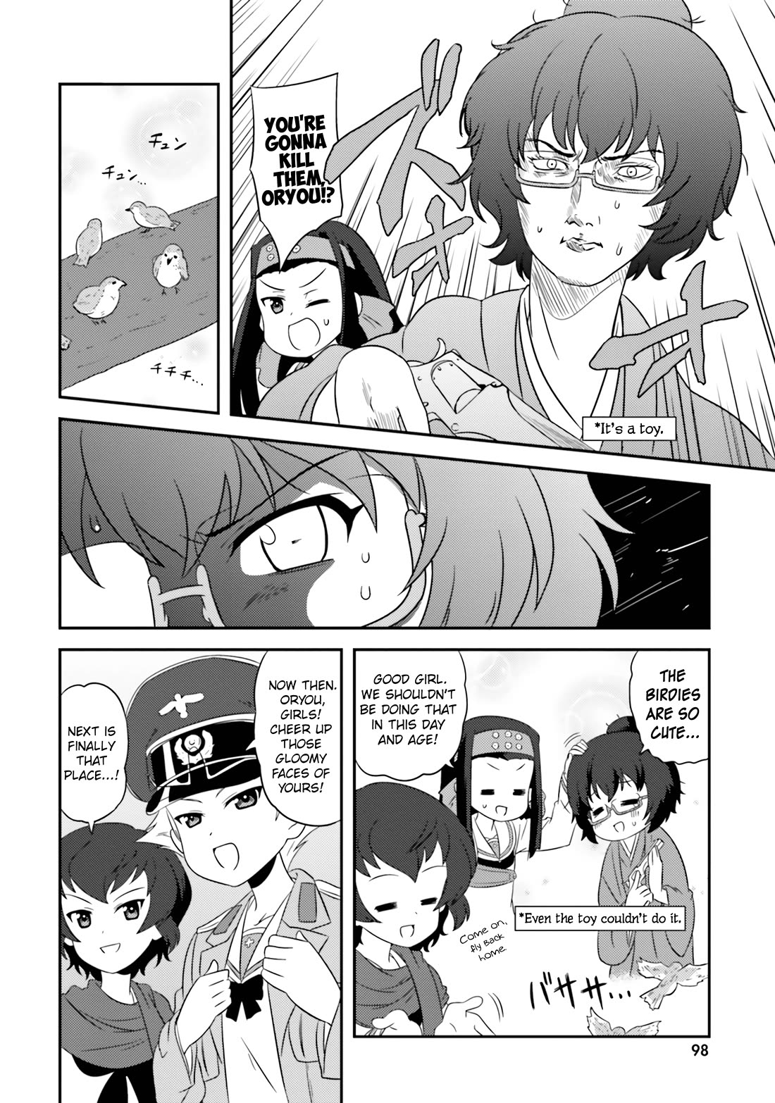 Girls & Panzer - Motto Love Love Sakusen desu! Chapter 75 page 12 - Chapter 75: It’s the Hippo Team’s Operation: Second Kochi Landings  ~Ryoma Memorial Museum SOS!~