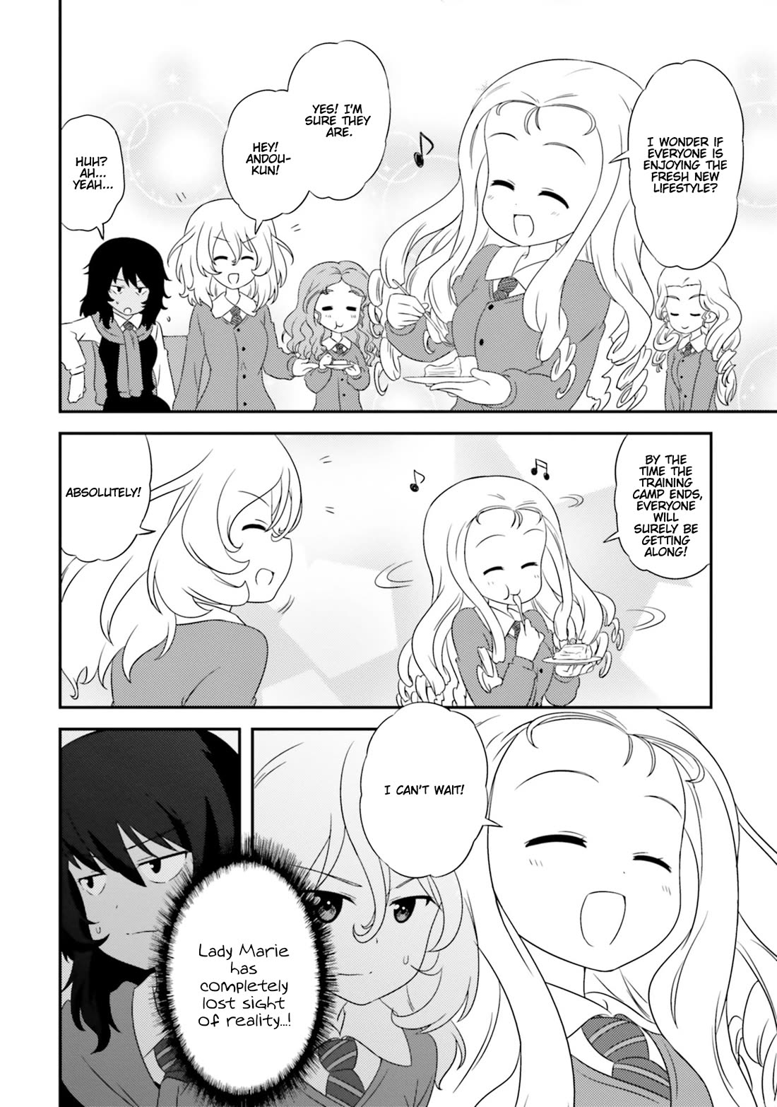 Girls & Panzer - Motto Love Love Sakusen desu! Chapter 76 page 11 - Chapter 76: It's the Night of the Revolution at BC Freedom Academy