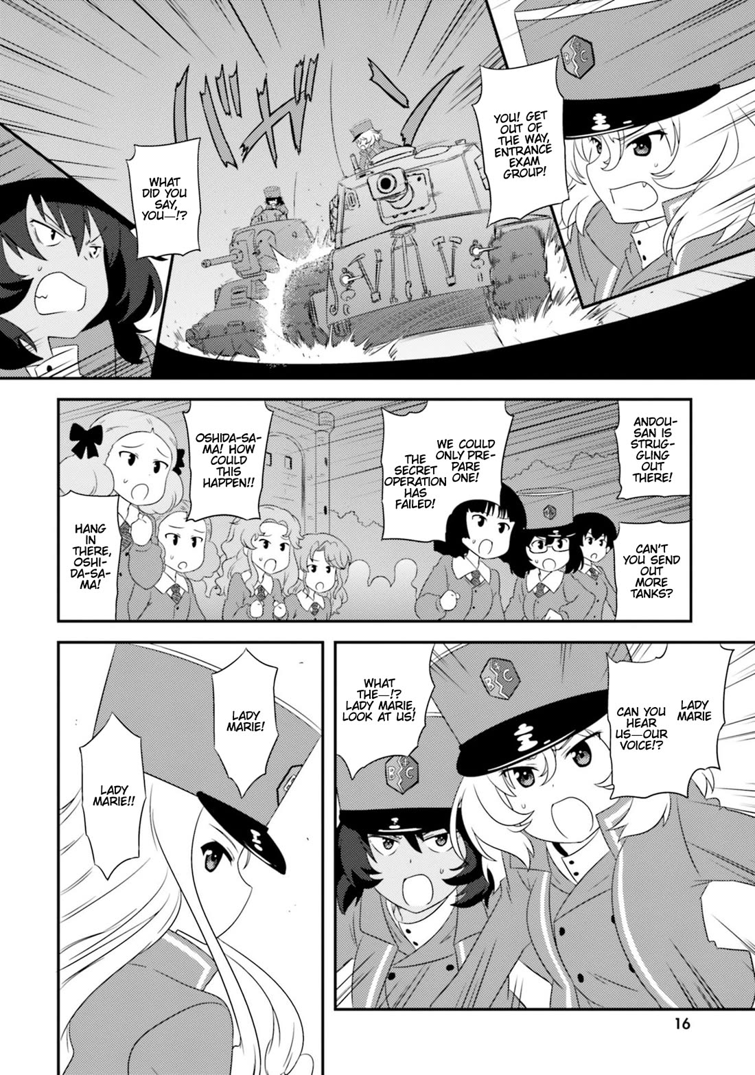 Girls & Panzer - Motto Love Love Sakusen desu! Chapter 76 page 17 - Chapter 76: It's the Night of the Revolution at BC Freedom Academy