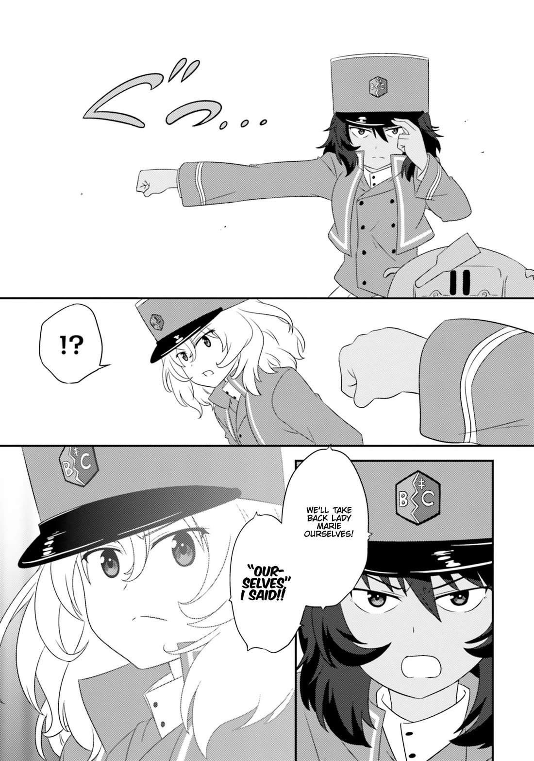Girls & Panzer - Motto Love Love Sakusen desu! Chapter 76 page 20 - Chapter 76: It's the Night of the Revolution at BC Freedom Academy