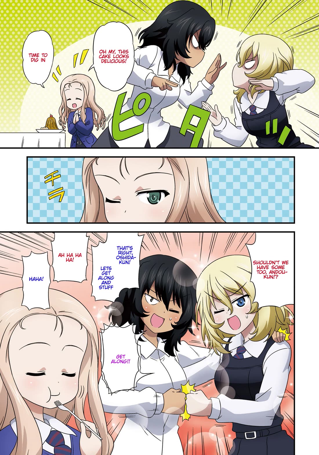 Girls & Panzer - Motto Love Love Sakusen desu! Chapter 76 page 4 - Chapter 76: It's the Night of the Revolution at BC Freedom Academy