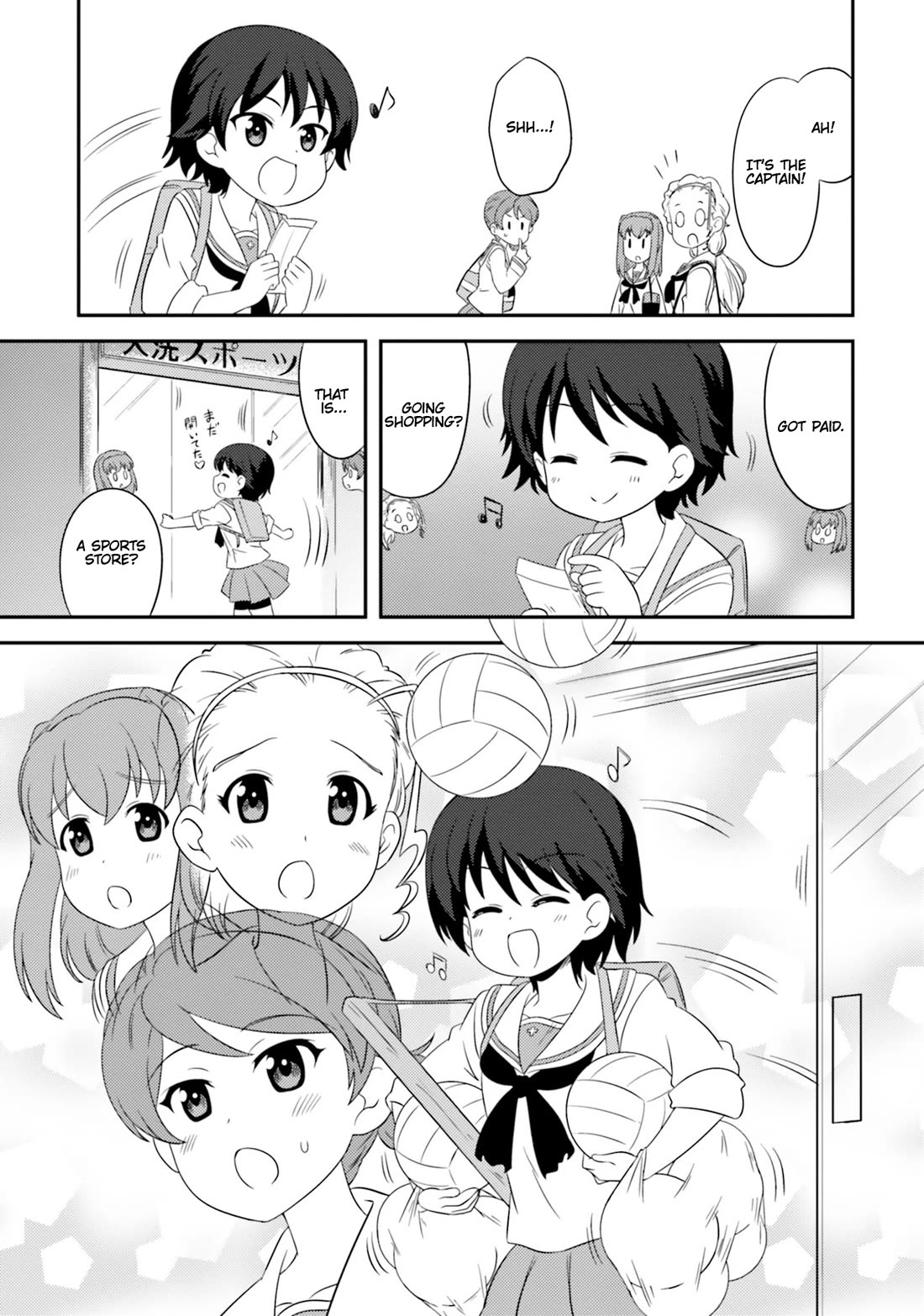 Girls & Panzer - Motto Love Love Sakusen desu! Chapter 77 page 13 - Chapter 77: It's Volleyball in our Hearts!
