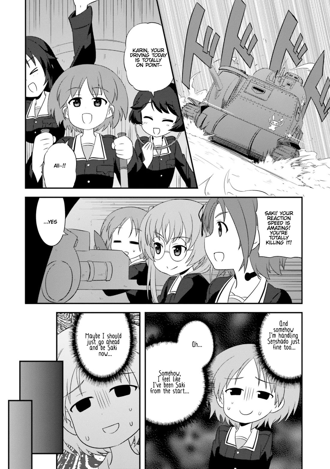 Girls & Panzer - Motto Love Love Sakusen desu! Chapter 78 page 10 - Chapter 78: It’s Saki and Karina’s waltz!