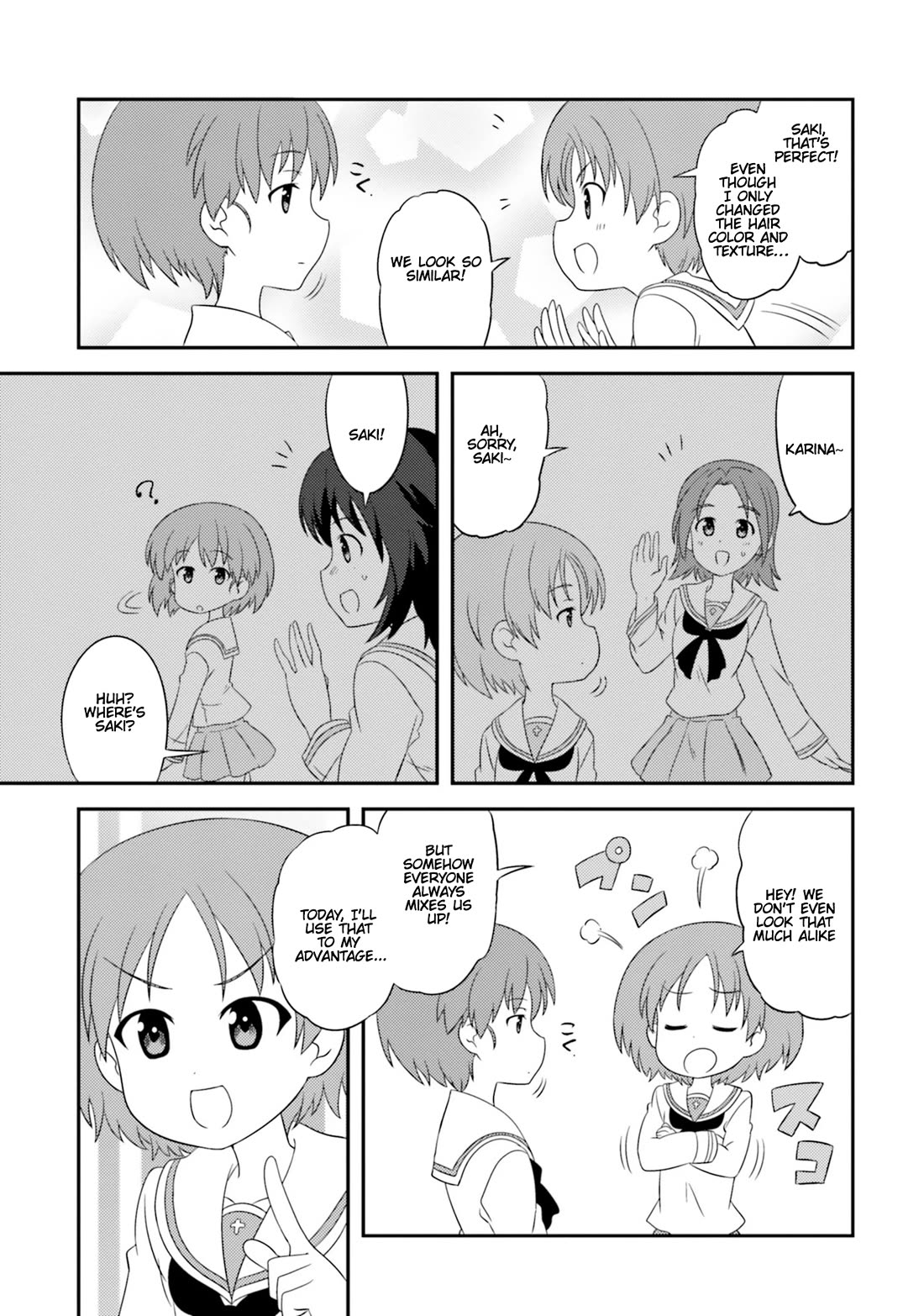 Girls & Panzer - Motto Love Love Sakusen desu! Chapter 78 page 3 - Chapter 78: It’s Saki and Karina’s waltz!