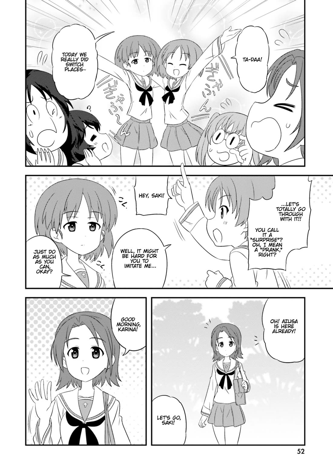 Girls & Panzer - Motto Love Love Sakusen desu! Chapter 78 page 4 - Chapter 78: It’s Saki and Karina’s waltz!
