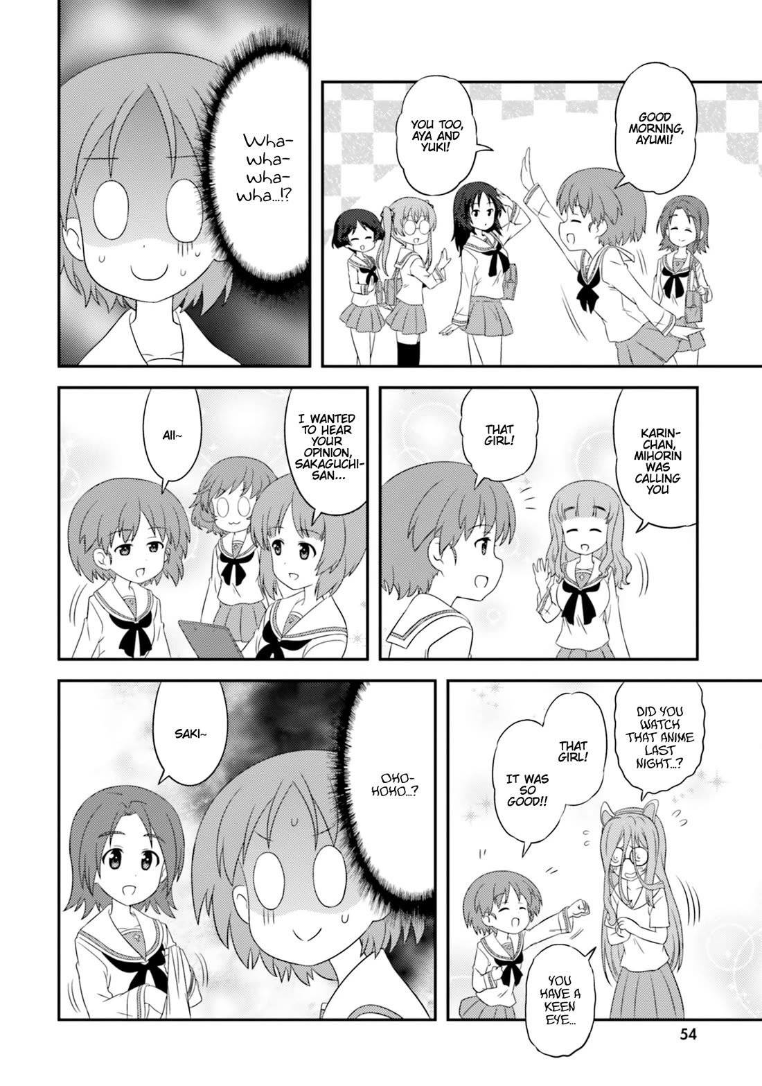 Girls & Panzer - Motto Love Love Sakusen desu! Chapter 78 page 6 - Chapter 78: It’s Saki and Karina’s waltz!