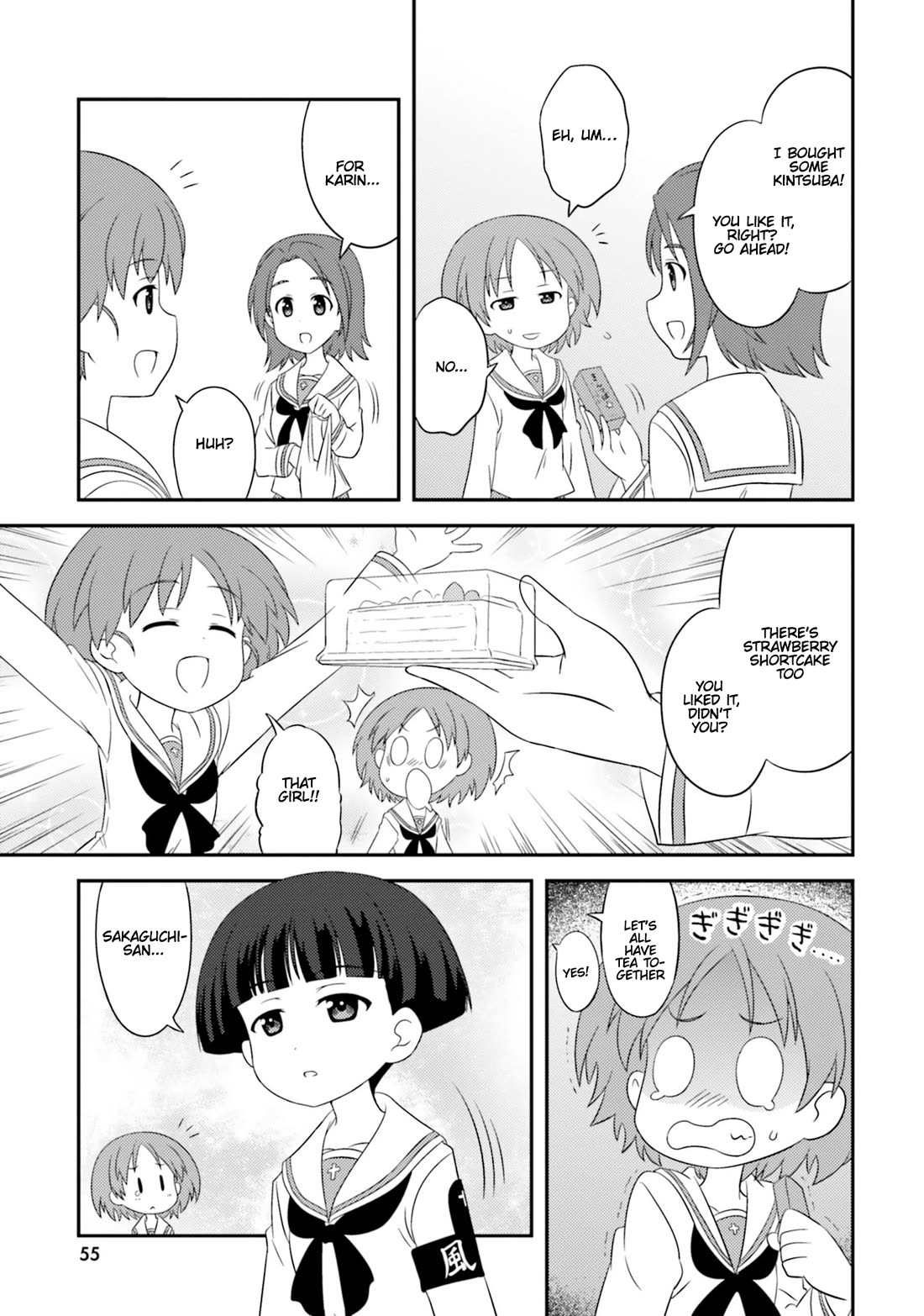 Girls & Panzer - Motto Love Love Sakusen desu! Chapter 78 page 7 - Chapter 78: It’s Saki and Karina’s waltz!
