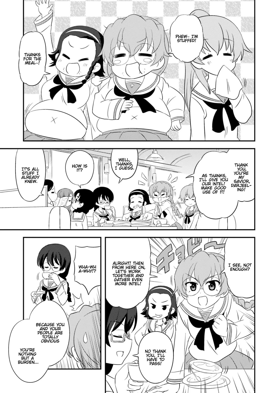 Girls & Panzer - Motto Love Love Sakusen desu! Chapter 79 page 11 - Chapter 79: It's the Stealthy-Stealth Operation!