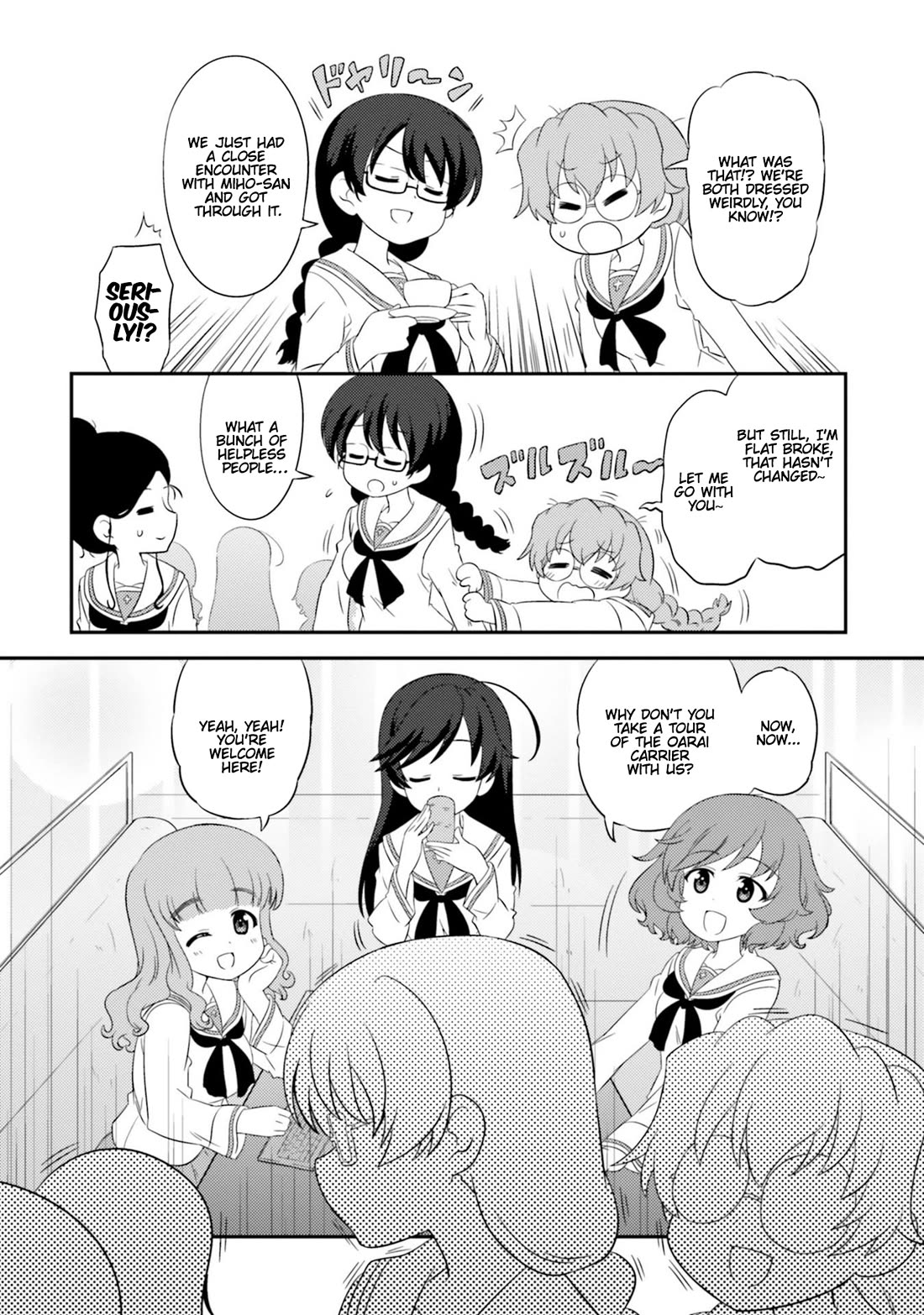 Girls & Panzer - Motto Love Love Sakusen desu! Chapter 79 page 12 - Chapter 79: It's the Stealthy-Stealth Operation!