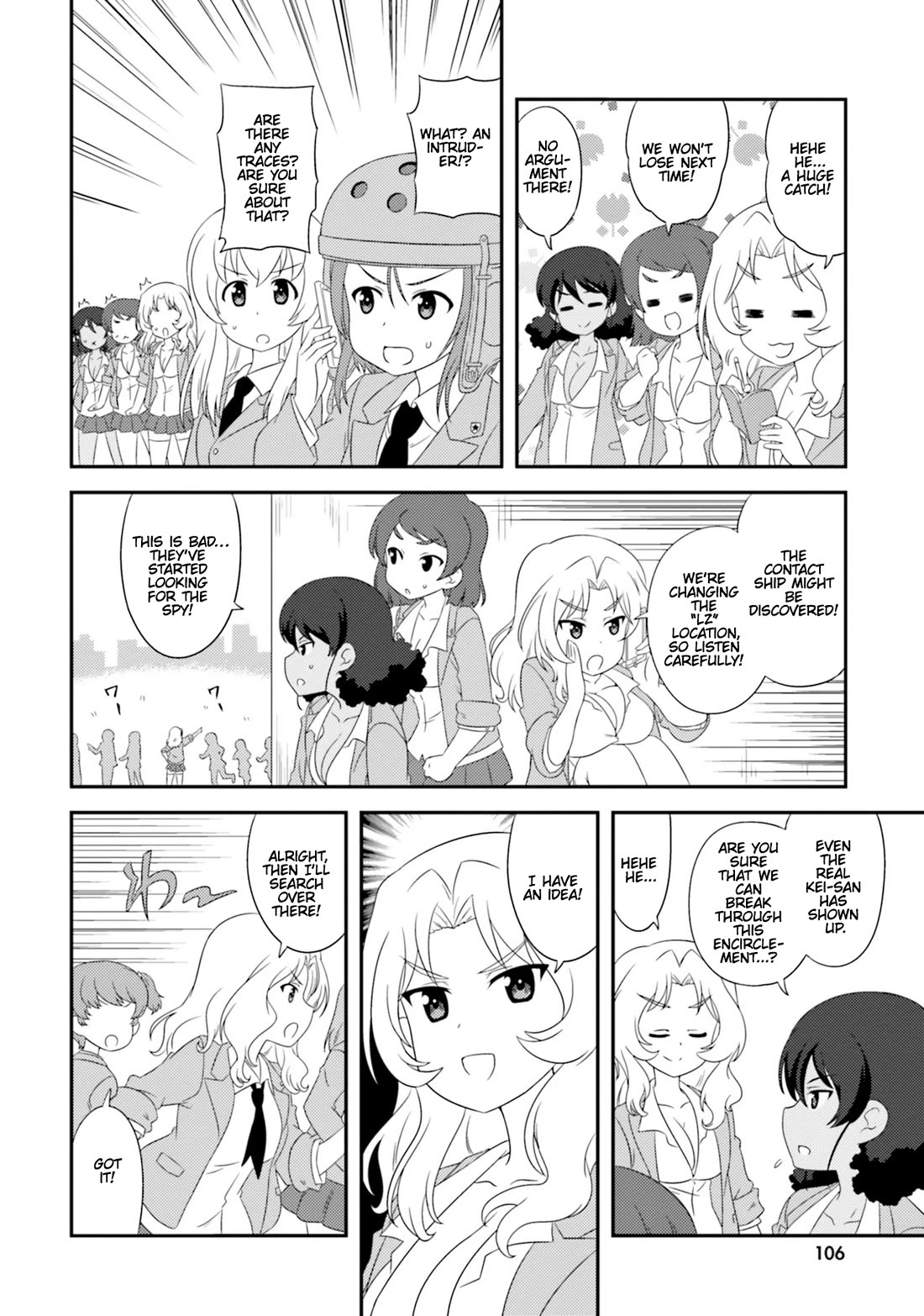 Girls & Panzer - Motto Love Love Sakusen desu! Chapter 81 page 6 - Chapter 81: It’s the Infiltration of the Sanders University High School!