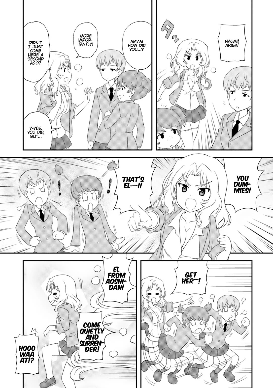 Girls & Panzer - Motto Love Love Sakusen desu! Chapter 81 page 7 - Chapter 81: It’s the Infiltration of the Sanders University High School!