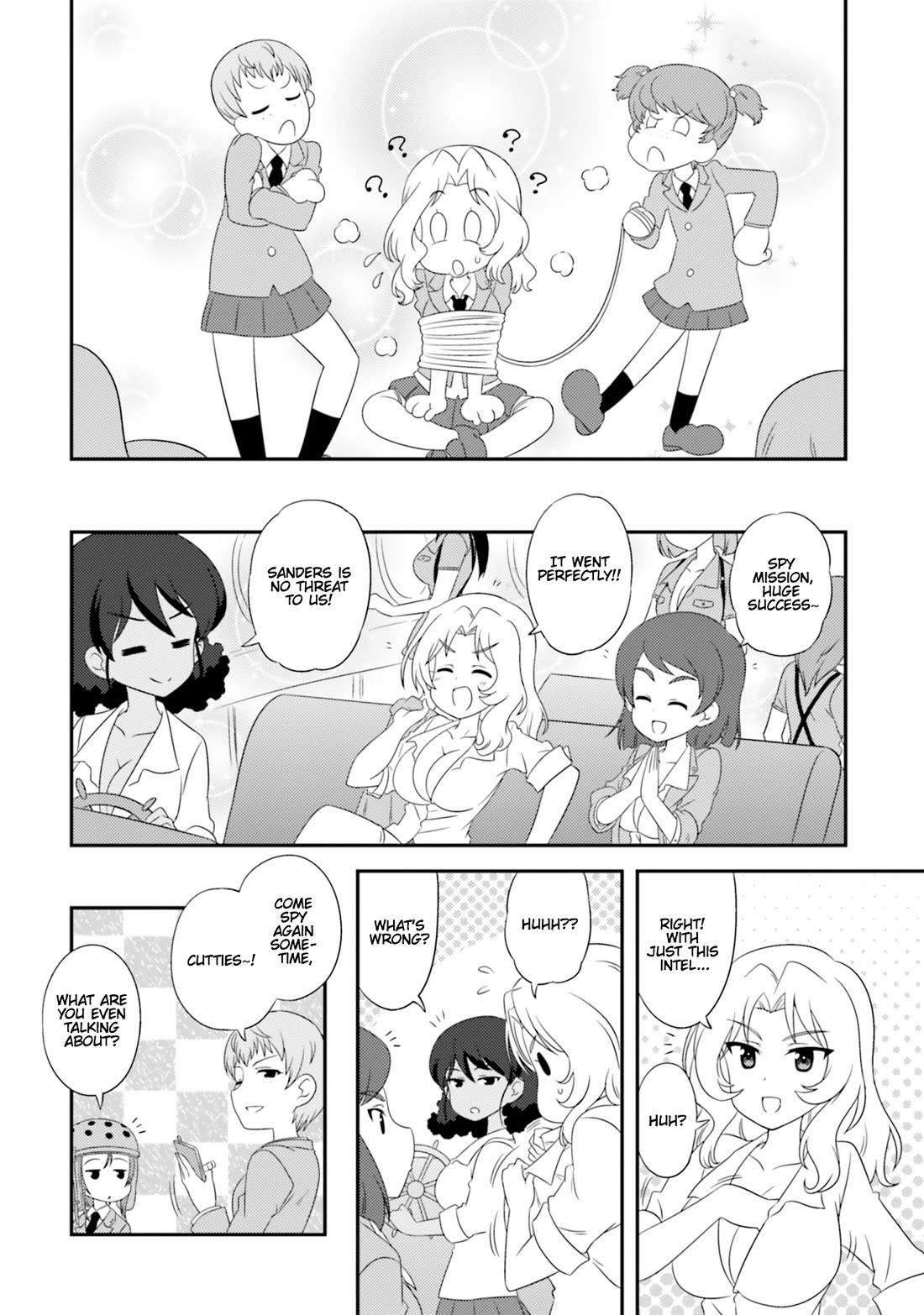 Girls & Panzer - Motto Love Love Sakusen desu! Chapter 81 page 8 - Chapter 81: It’s the Infiltration of the Sanders University High School!