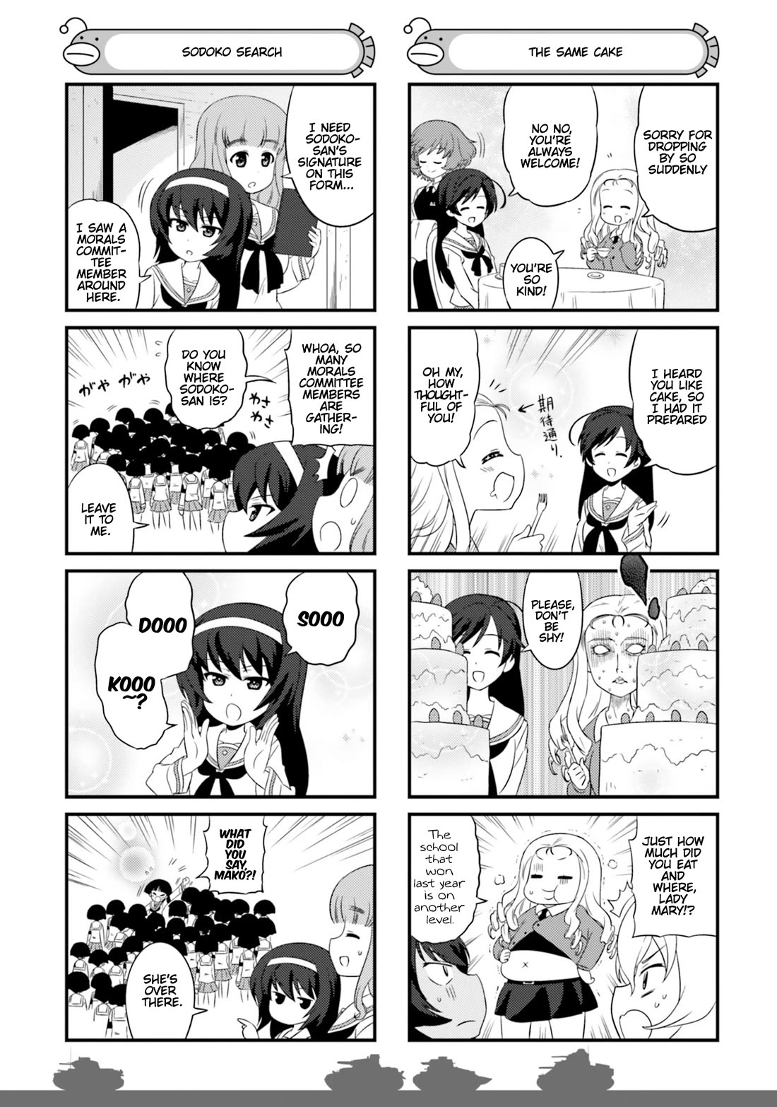 Girls & Panzer - Motto Love Love Sakusen desu! Chapter 82.1 page 3 - Chapter 82.1: Bonus ① - It's the Special WEB Edition! - Part 1