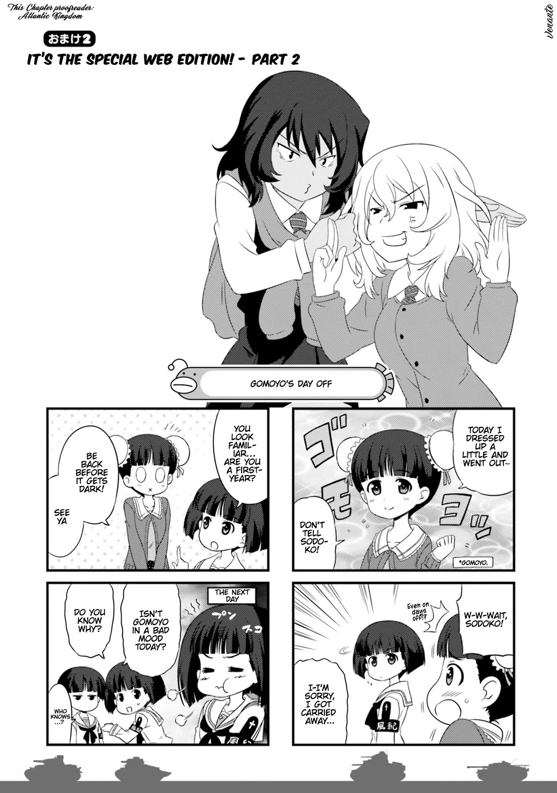 Girls & Panzer - Motto Love Love Sakusen desu! Chapter 82.2 page 1 - Chapter 82.2: Bonus ② - It's the Special WEB Edition! - Part 2