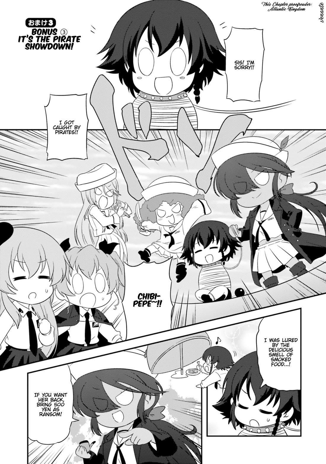 Girls & Panzer - Motto Love Love Sakusen desu! Chapter 82.3 page 1 - Chapter 82.3: Bonus ③ - It’s the Pirate Showdown!