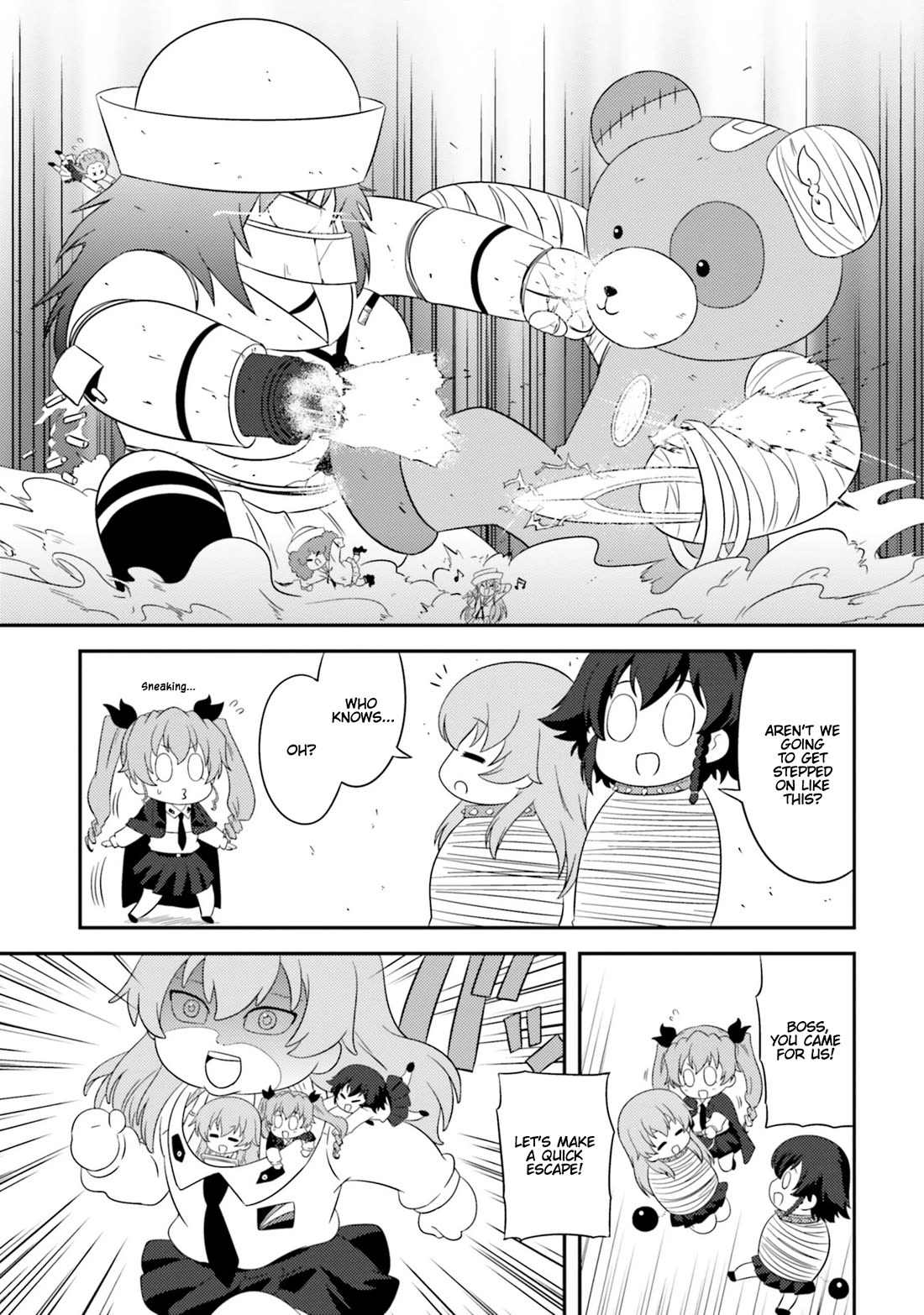 Girls & Panzer - Motto Love Love Sakusen desu! Chapter 82.3 page 7 - Chapter 82.3: Bonus ③ - It’s the Pirate Showdown!