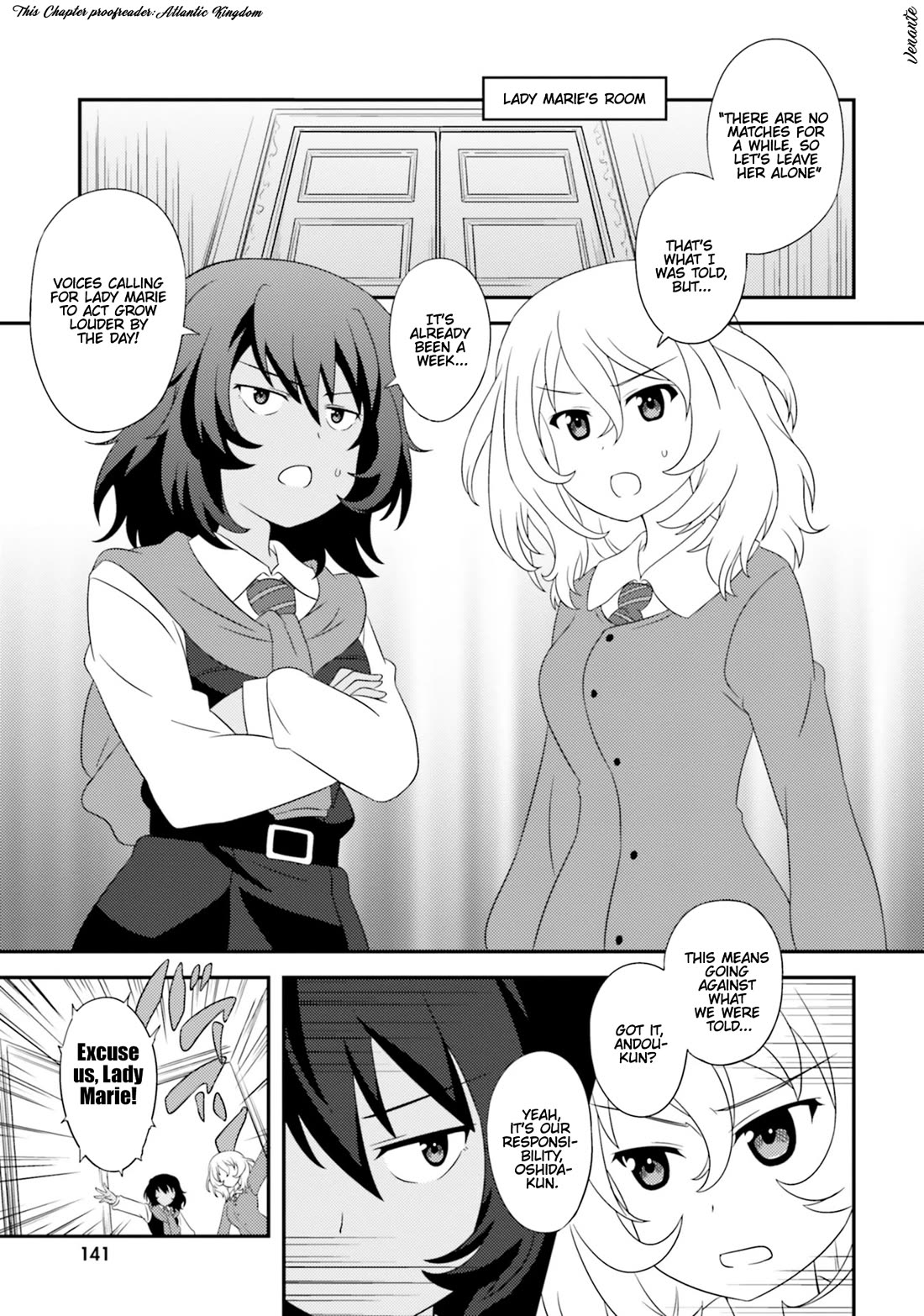 Girls & Panzer - Motto Love Love Sakusen desu! Chapter 82.4 page 1 - Chapter 82.4: Bonus ④ - It's the... BT Freedom Academy?