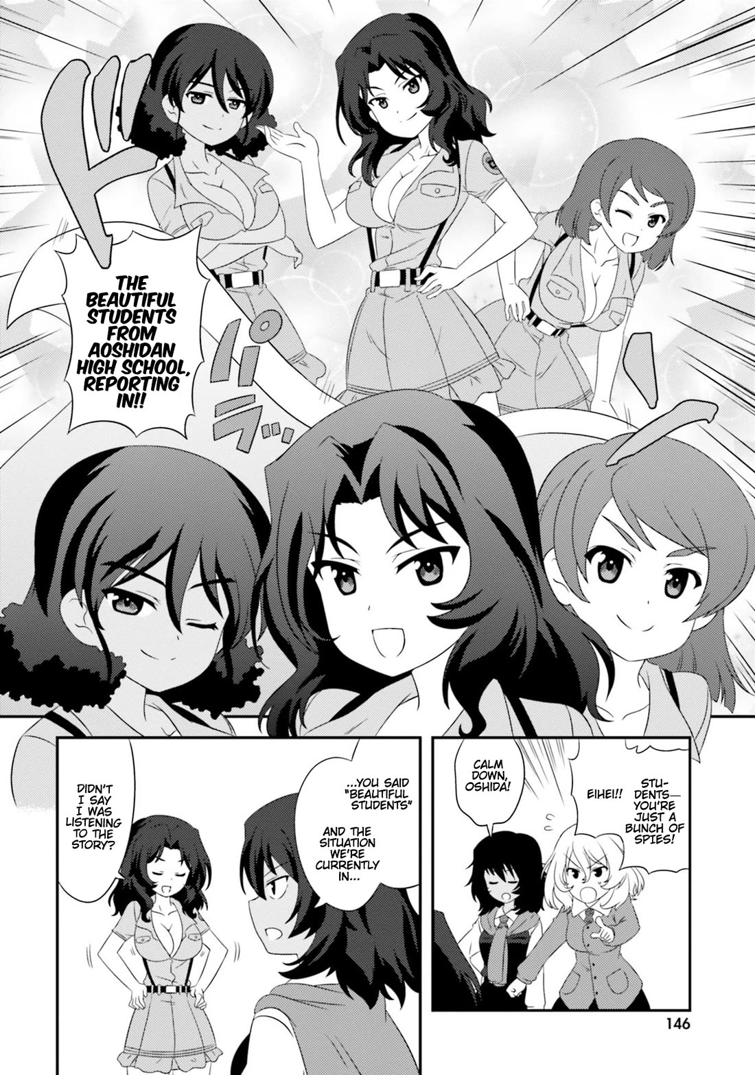 Girls & Panzer - Motto Love Love Sakusen desu! Chapter 82.4 page 6 - Chapter 82.4: Bonus ④ - It's the... BT Freedom Academy?