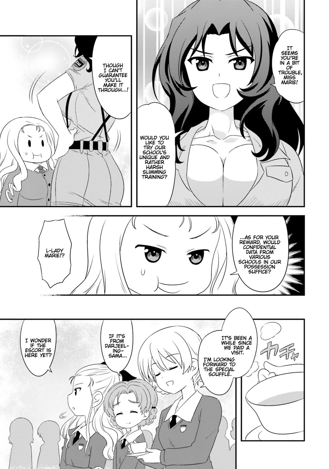 Girls & Panzer - Motto Love Love Sakusen desu! Chapter 82.4 page 7 - Chapter 82.4: Bonus ④ - It's the... BT Freedom Academy?