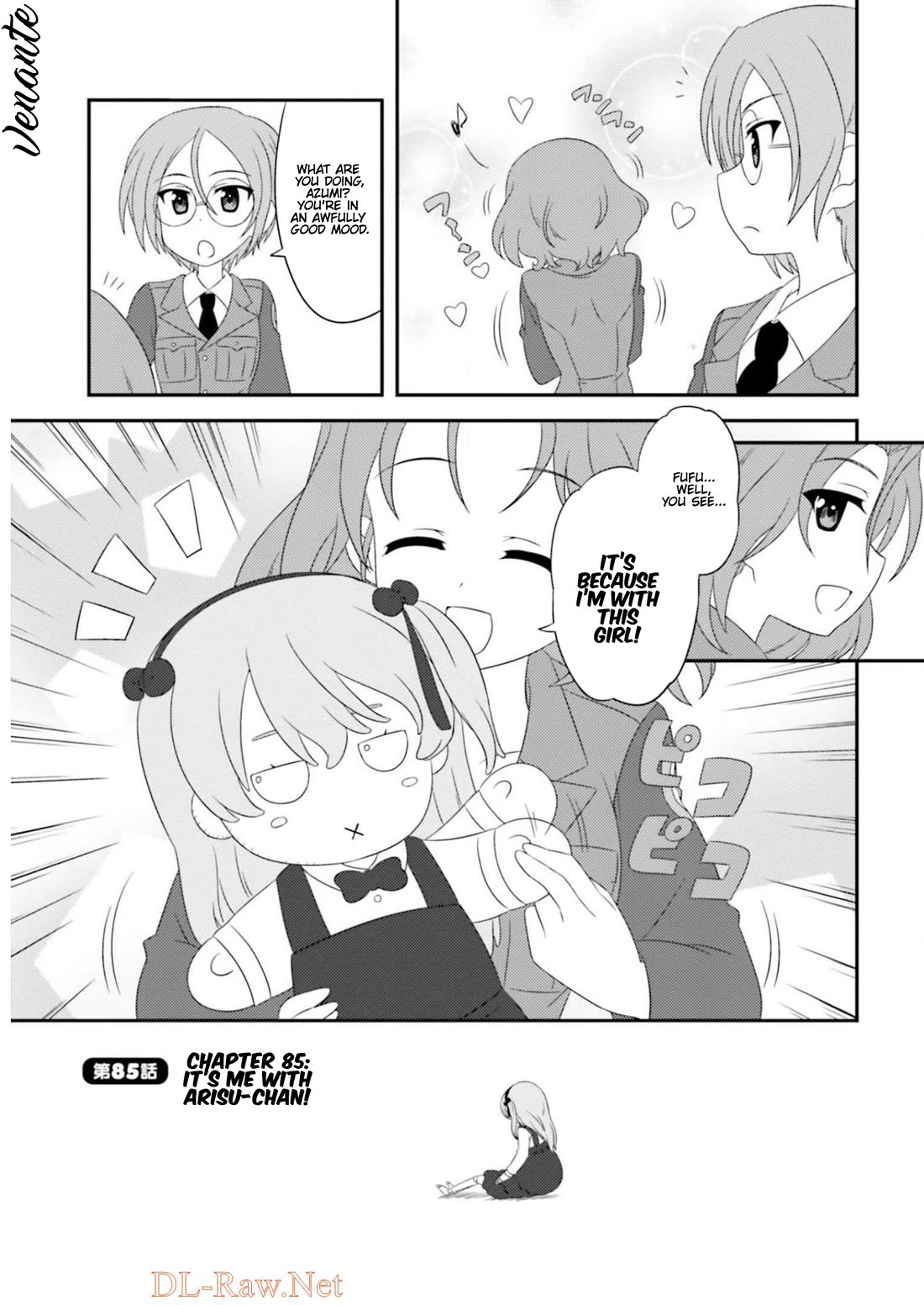 Girls & Panzer - Motto Love Love Sakusen desu! Chapter 85 page 1 - Chapter 85: It’s me with Arisu-Chan!