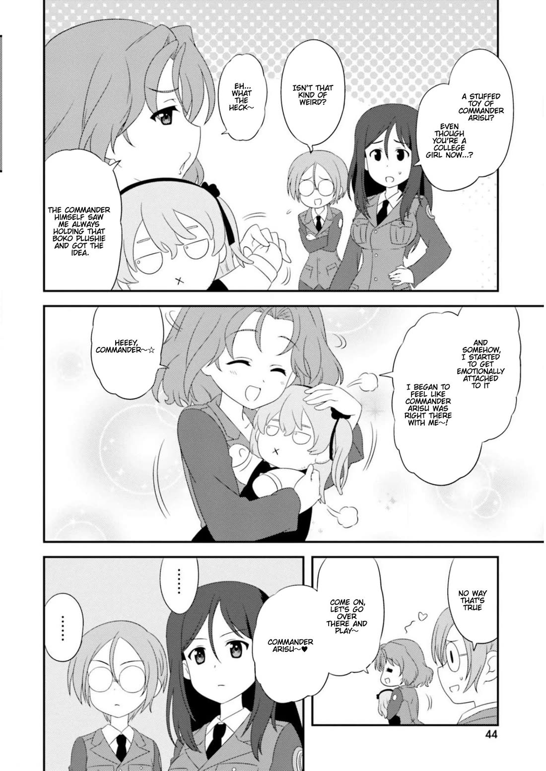Girls & Panzer - Motto Love Love Sakusen desu! Chapter 85 page 2 - Chapter 85: It’s me with Arisu-Chan!