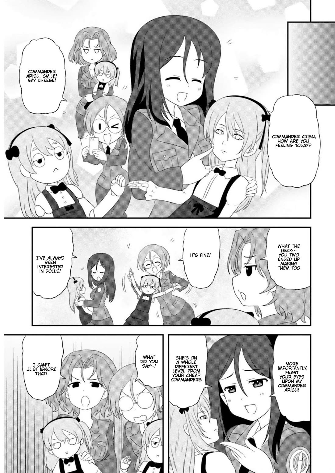 Girls & Panzer - Motto Love Love Sakusen desu! Chapter 85 page 3 - Chapter 85: It’s me with Arisu-Chan!