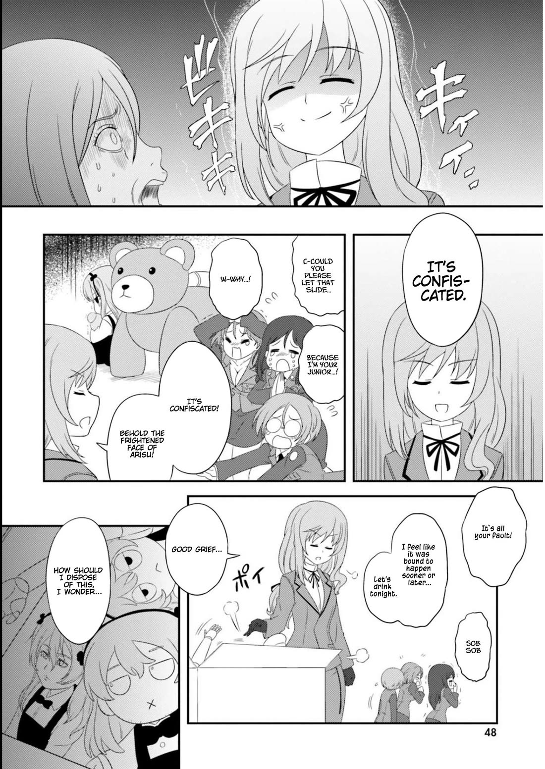Girls & Panzer - Motto Love Love Sakusen desu! Chapter 85 page 6 - Chapter 85: It’s me with Arisu-Chan!