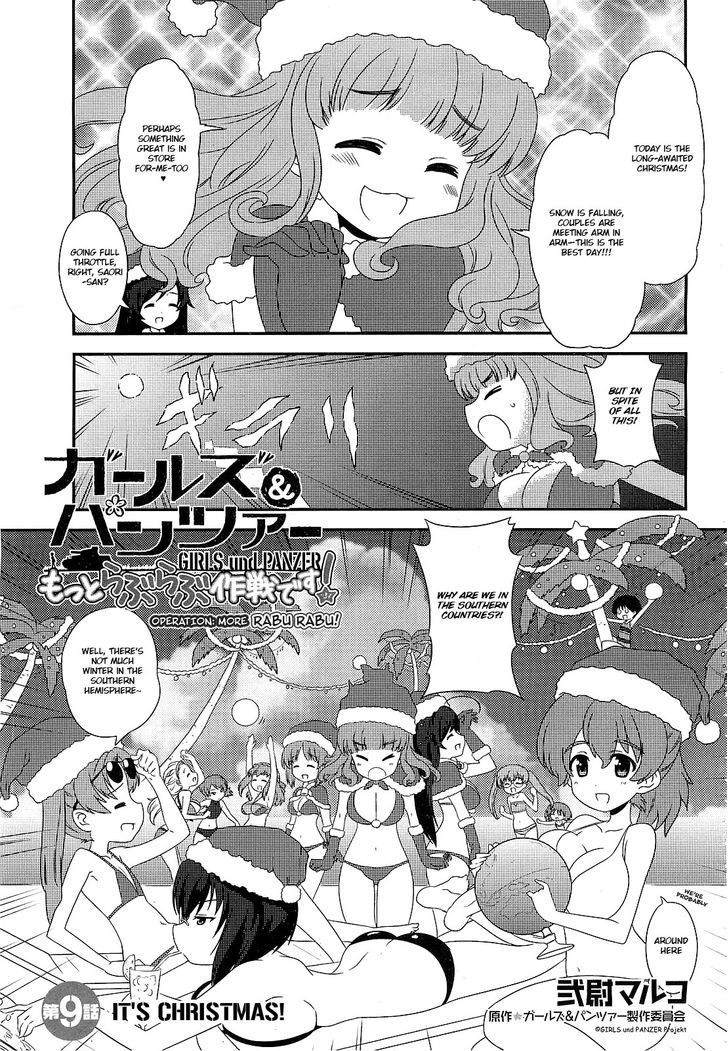 Girls & Panzer - Motto Love Love Sakusen desu! Chapter 9 page 1 - Chapter 9 : It's Chirstmas!