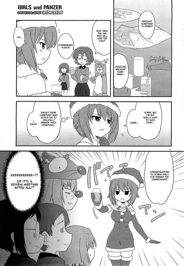 Girls & Panzer - Motto Love Love Sakusen desu! Chapter 9 page 11 - Chapter 9 : It's Chirstmas!
