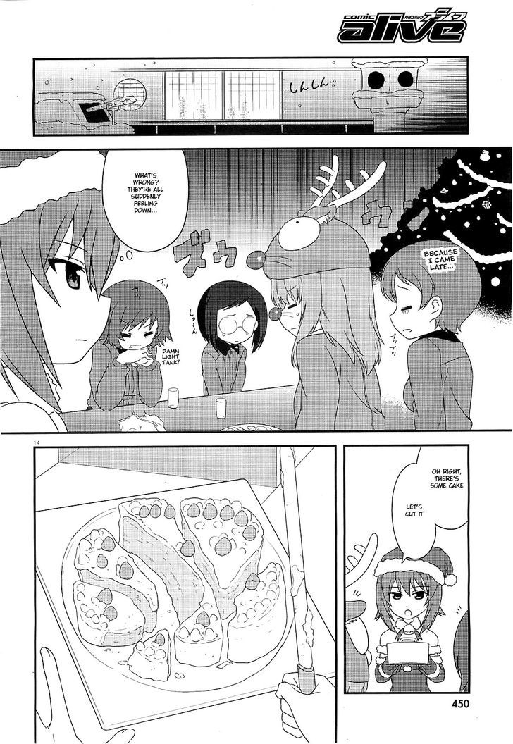 Girls & Panzer - Motto Love Love Sakusen desu! Chapter 9 page 14 - Chapter 9 : It's Chirstmas!