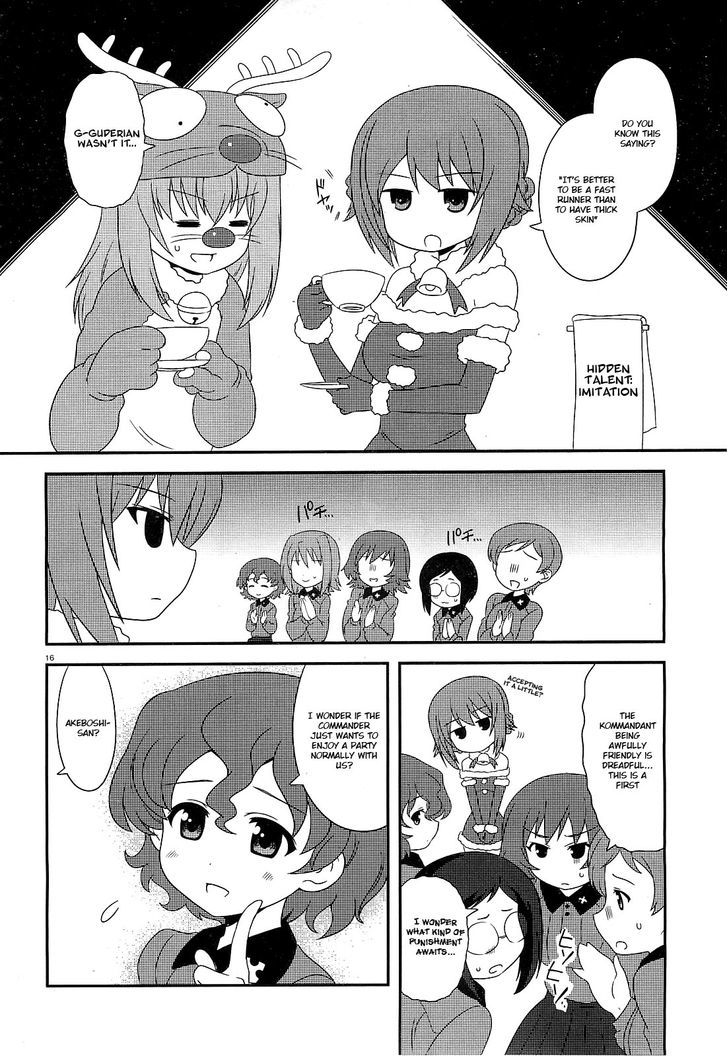 Girls & Panzer - Motto Love Love Sakusen desu! Chapter 9 page 16 - Chapter 9 : It's Chirstmas!