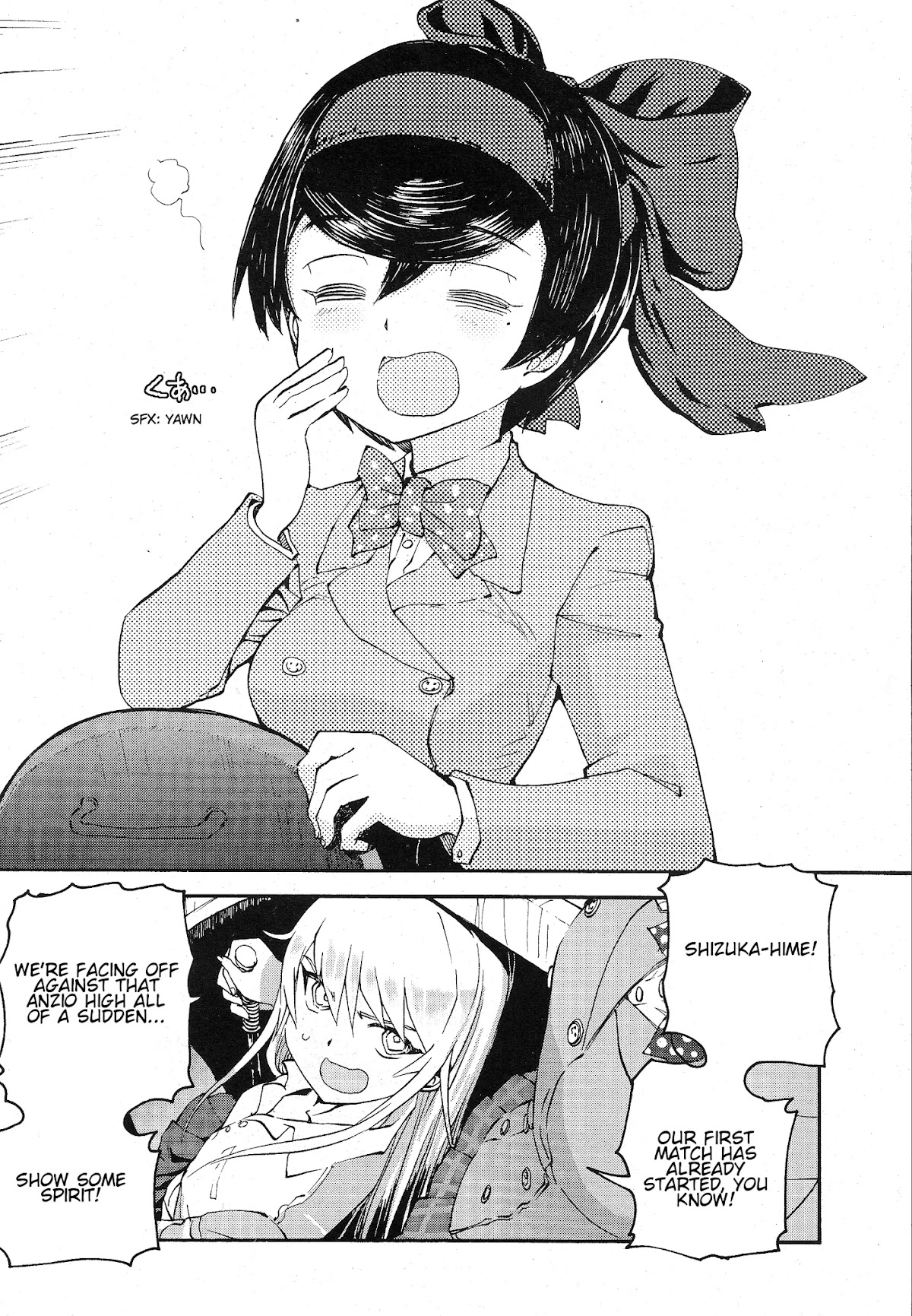 Girls & Panzer - Ribbon no Musha Chapter 1 page 10 - Chapter 1: Let's Talk About My Best Friend