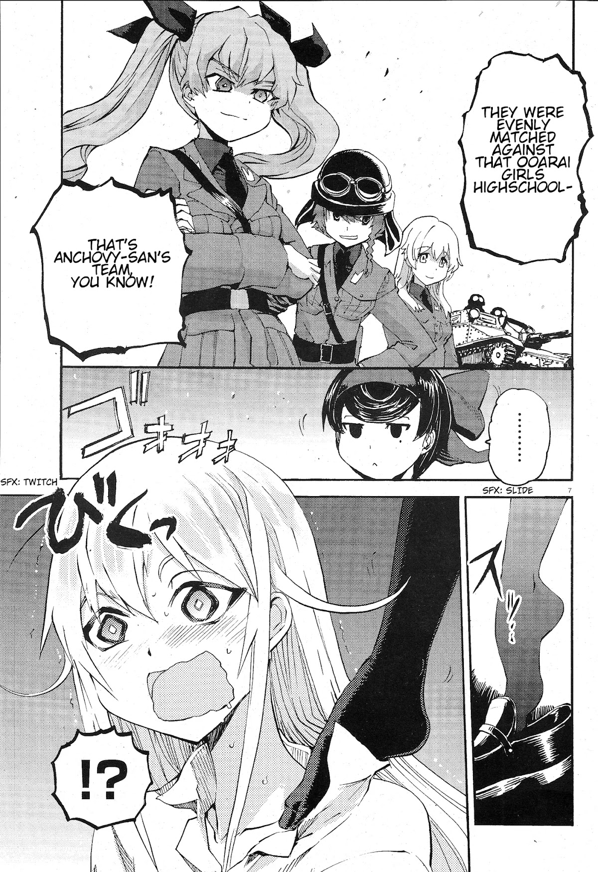Girls & Panzer - Ribbon no Musha Chapter 1 page 11 - Chapter 1: Let's Talk About My Best Friend