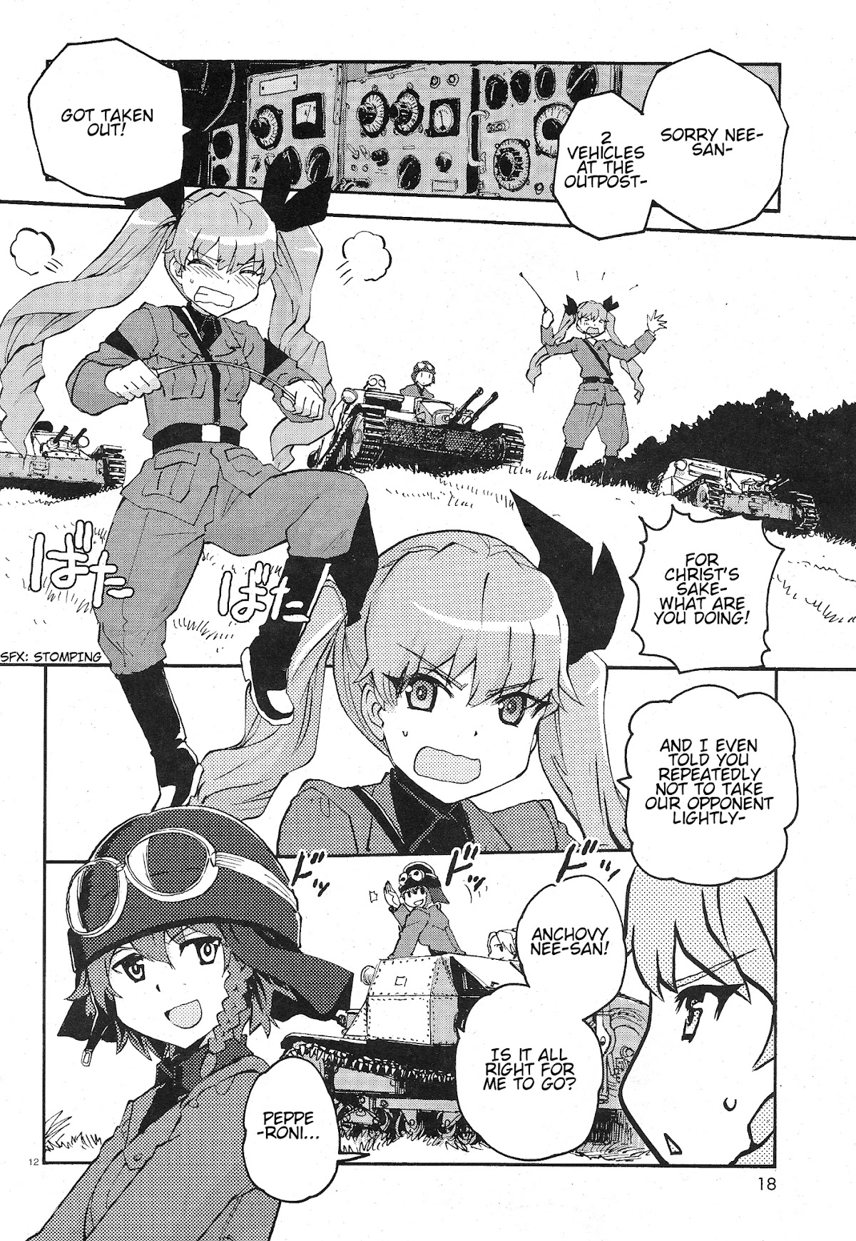 Girls & Panzer - Ribbon no Musha Chapter 1 page 16 - Chapter 1: Let's Talk About My Best Friend