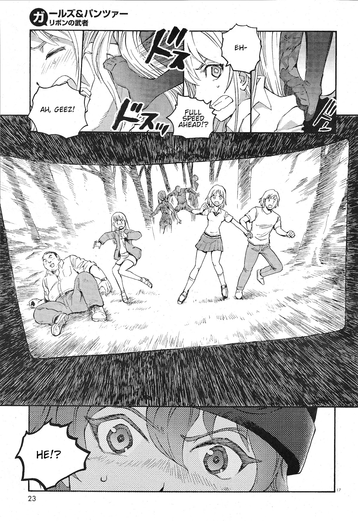Girls & Panzer - Ribbon no Musha Chapter 1 page 21 - Chapter 1: Let's Talk About My Best Friend