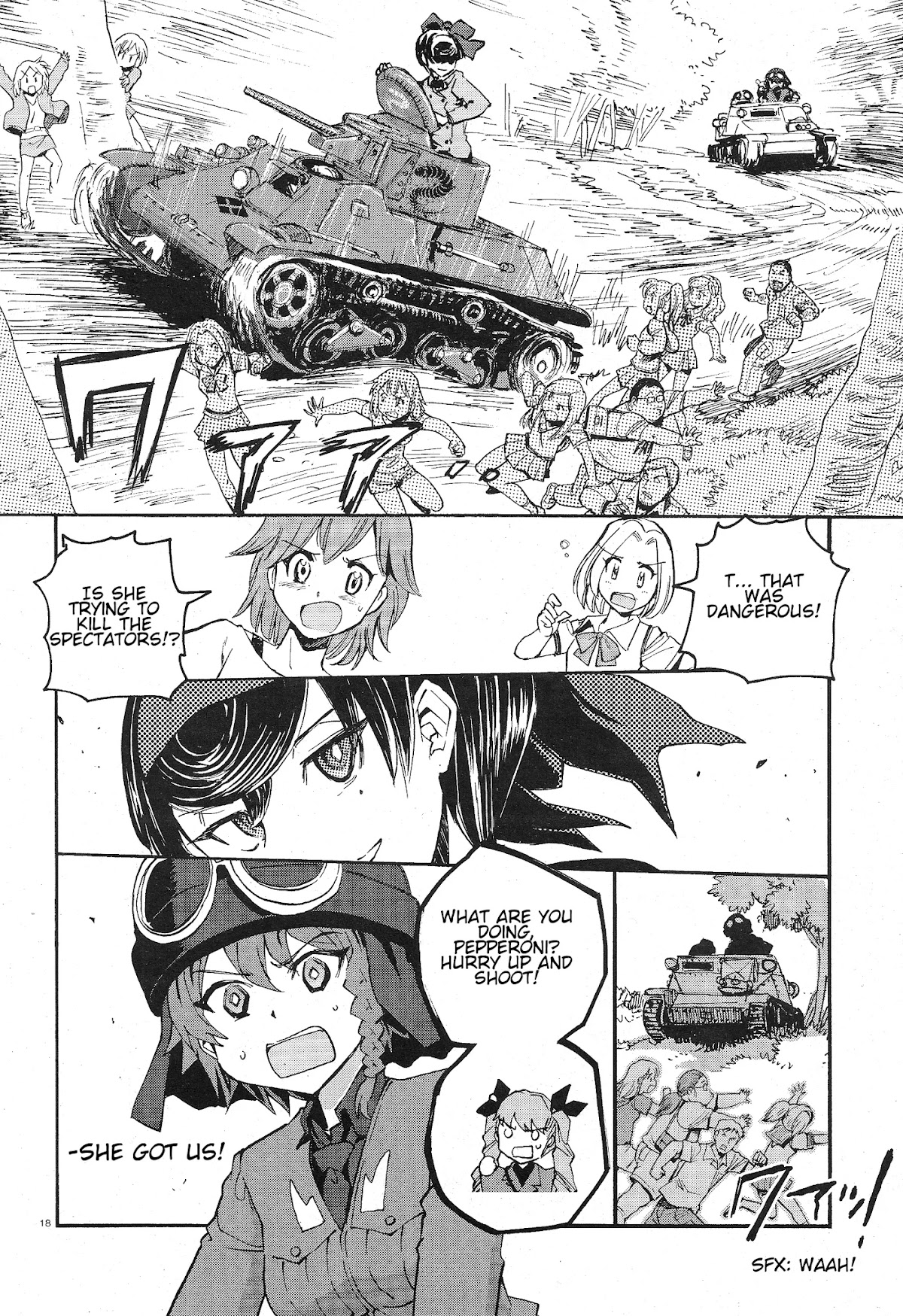Girls & Panzer - Ribbon no Musha Chapter 1 page 22 - Chapter 1: Let's Talk About My Best Friend