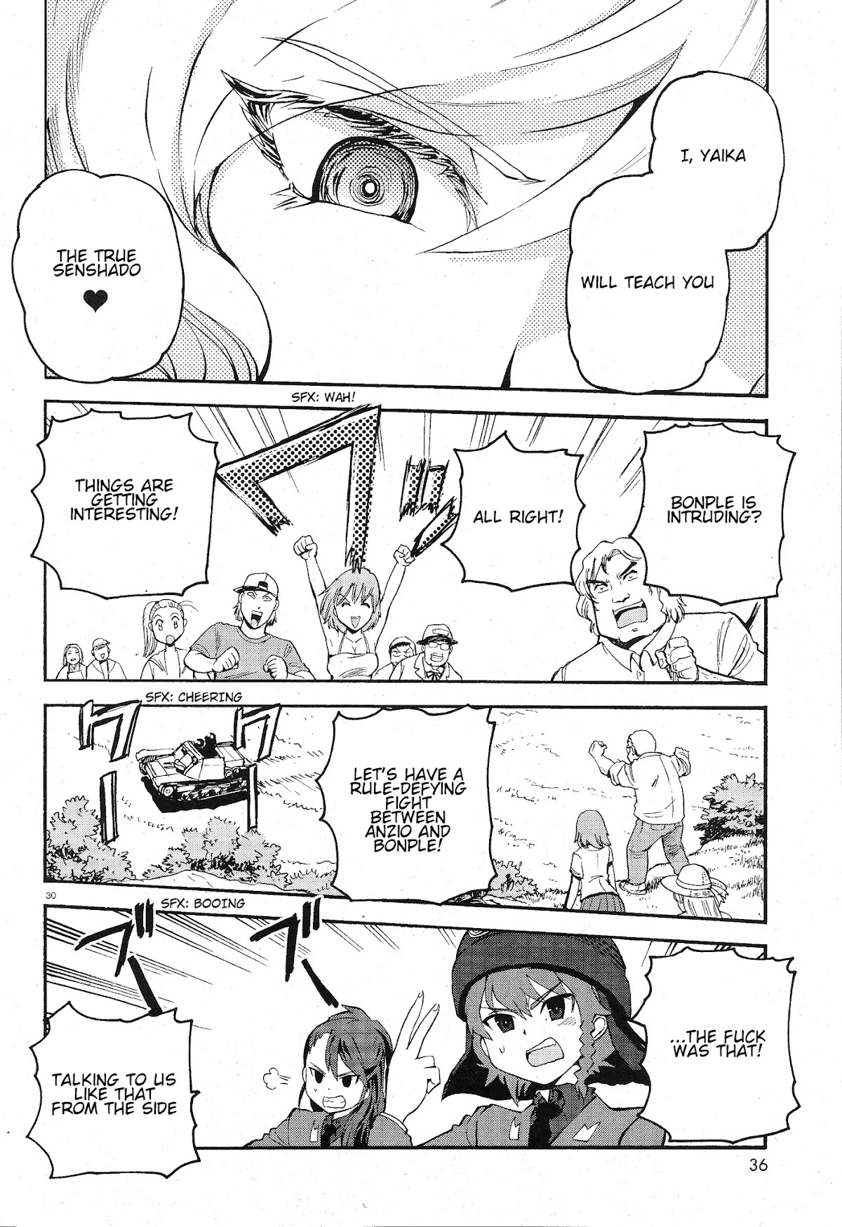Girls & Panzer - Ribbon no Musha Chapter 1 page 34 - Chapter 1: Let's Talk About My Best Friend
