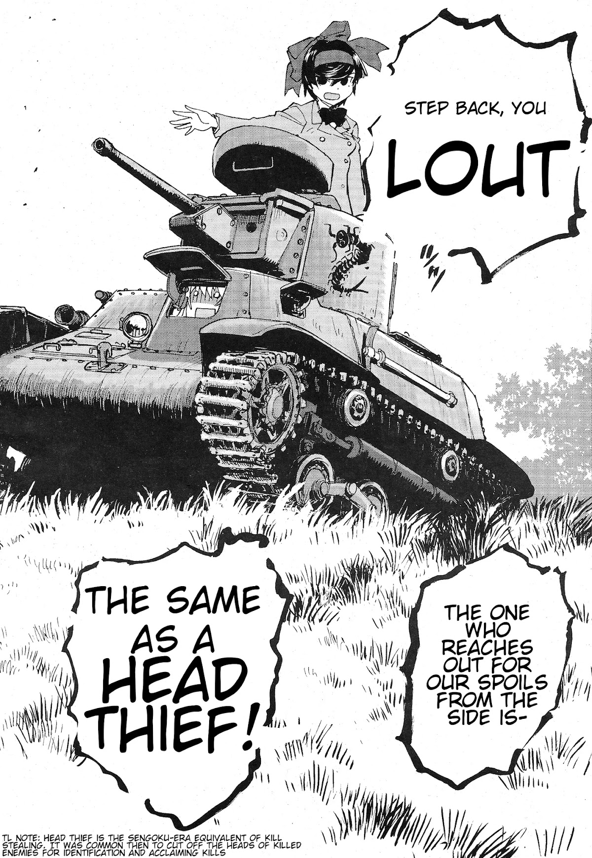 Girls & Panzer - Ribbon no Musha Chapter 1 page 36 - Chapter 1: Let's Talk About My Best Friend