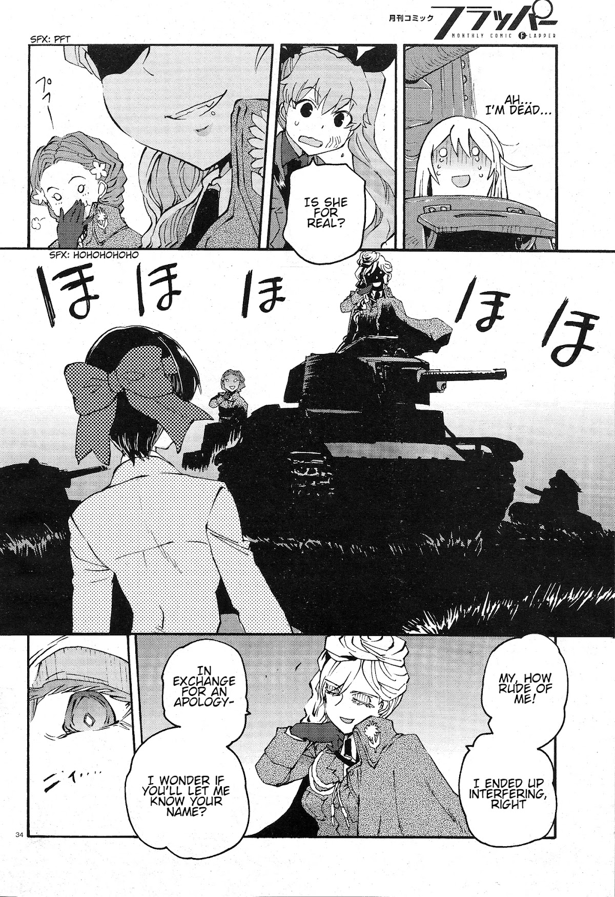 Girls & Panzer - Ribbon no Musha Chapter 1 page 38 - Chapter 1: Let's Talk About My Best Friend