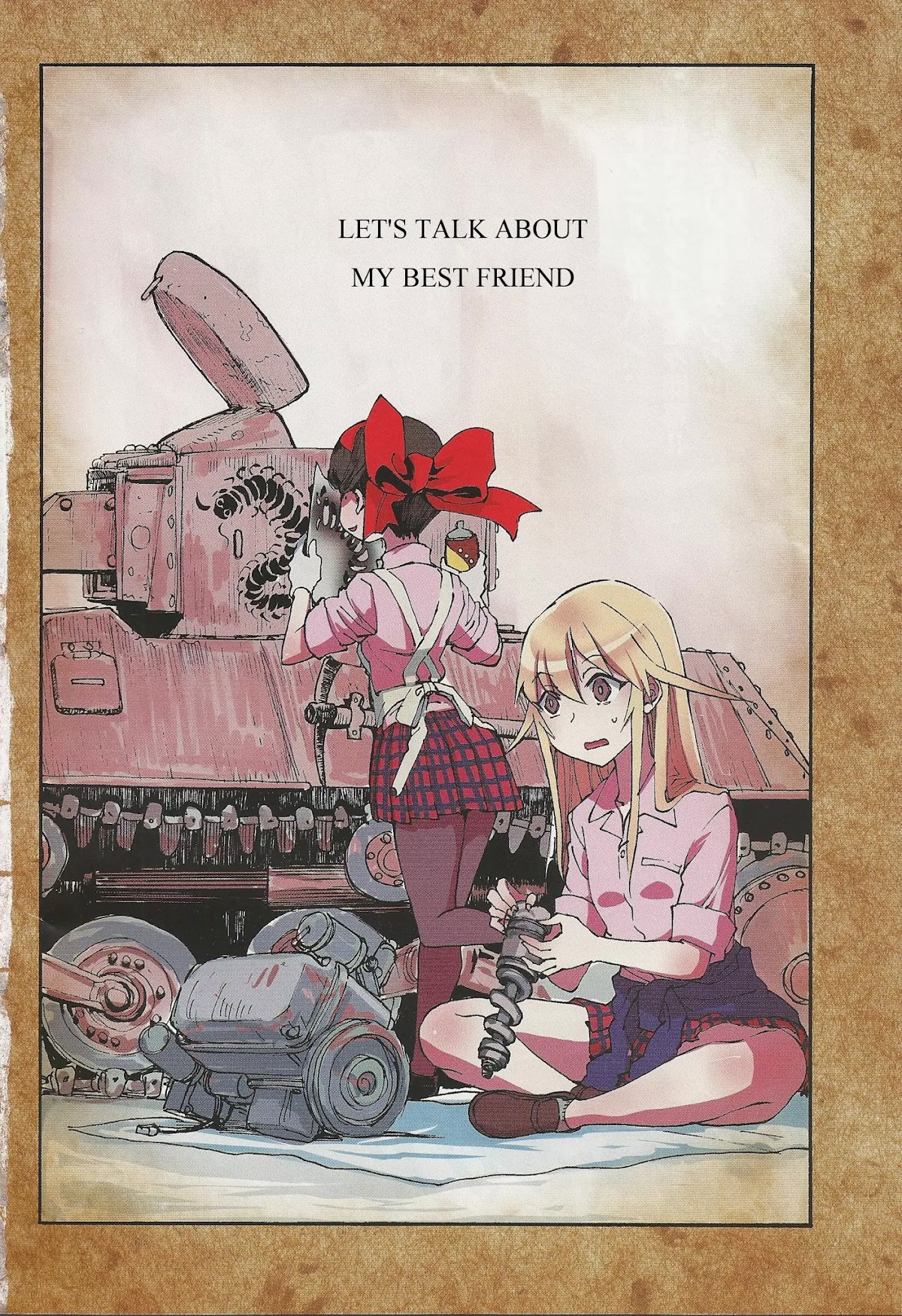 Girls & Panzer - Ribbon no Musha Chapter 1 page 4 - Chapter 1: Let's Talk About My Best Friend