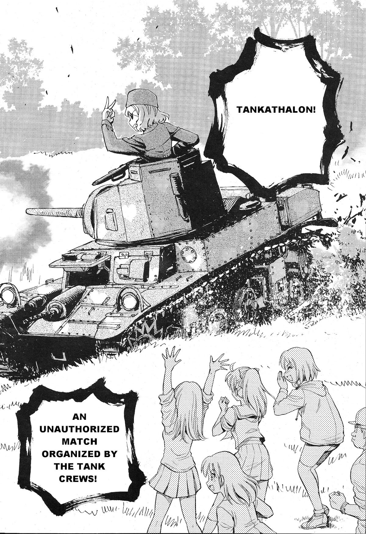 Girls & Panzer - Ribbon no Musha Chapter 1 page 6 - Chapter 1: Let's Talk About My Best Friend