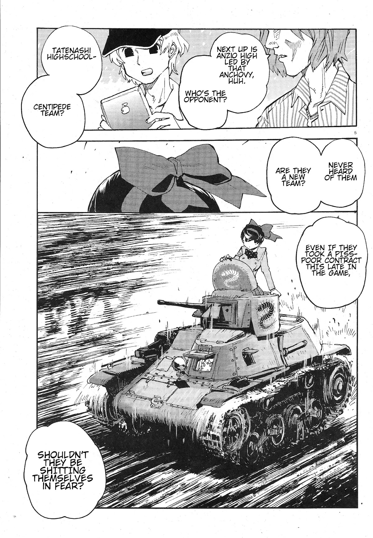 Girls & Panzer - Ribbon no Musha Chapter 1 page 9 - Chapter 1: Let's Talk About My Best Friend