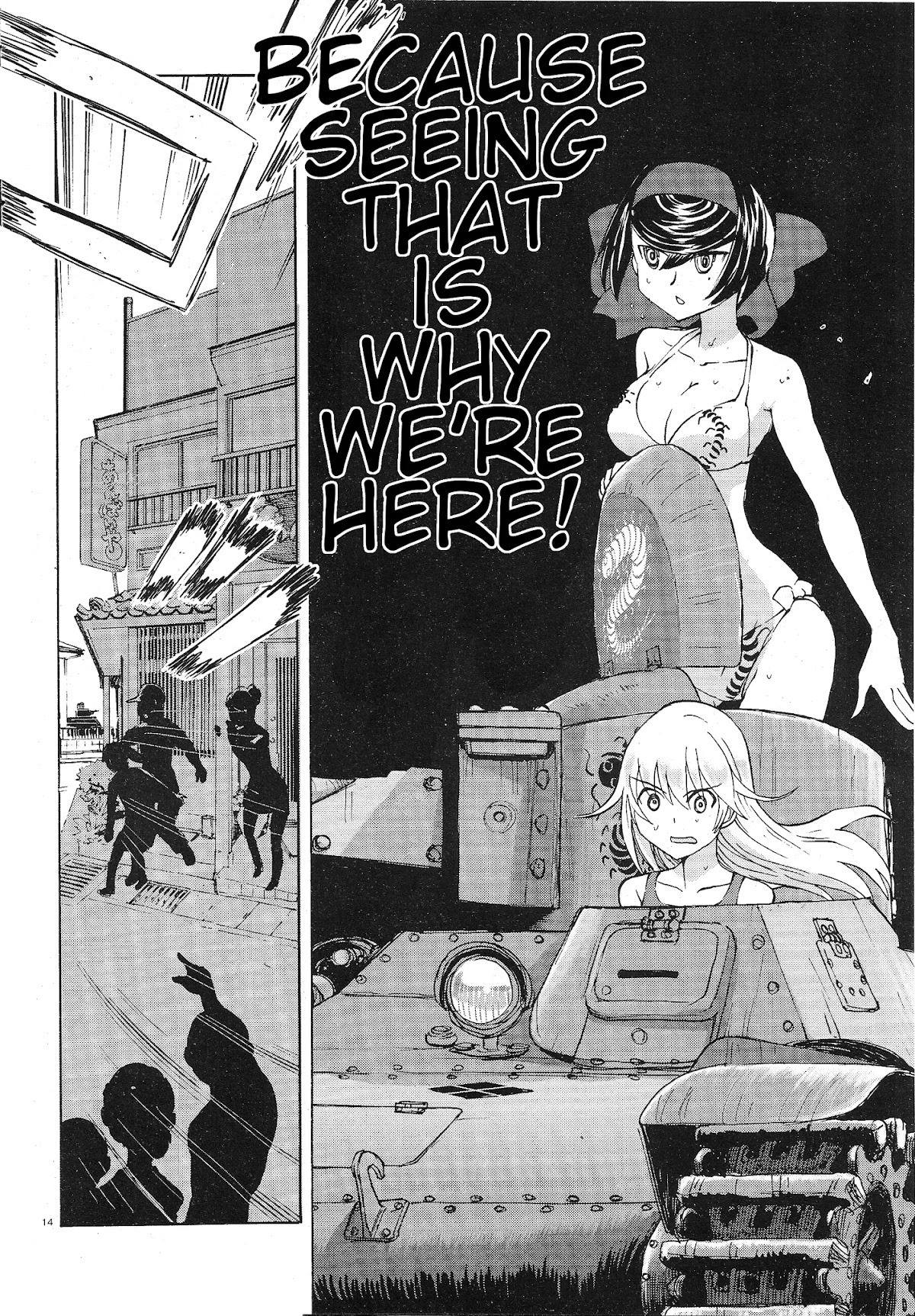 Girls & Panzer - Ribbon no Musha Chapter 10 page 13 - Chapter 10: Offering the Decisive Battle
